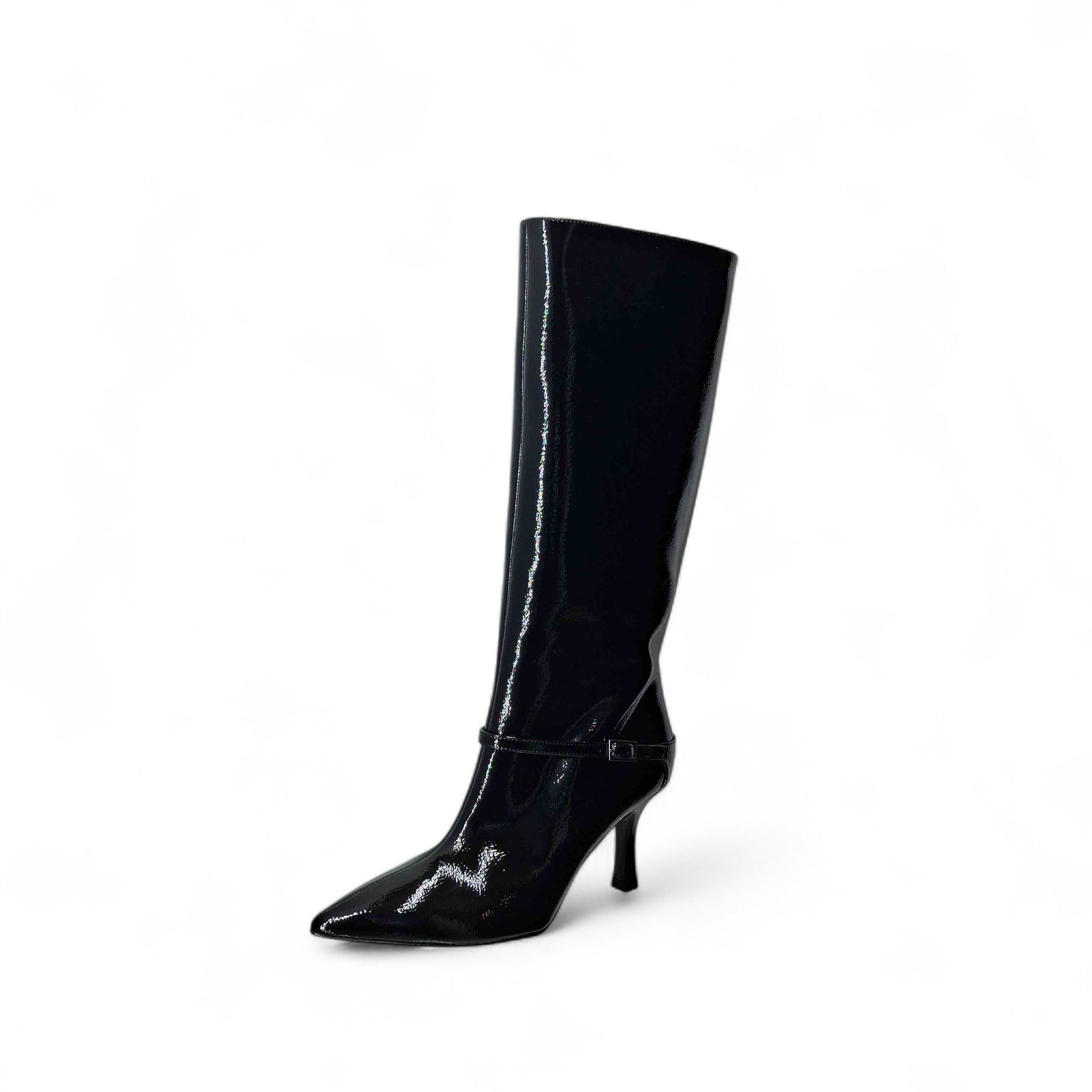 Kammi Stivaletti con Tacco da Donna – Nero