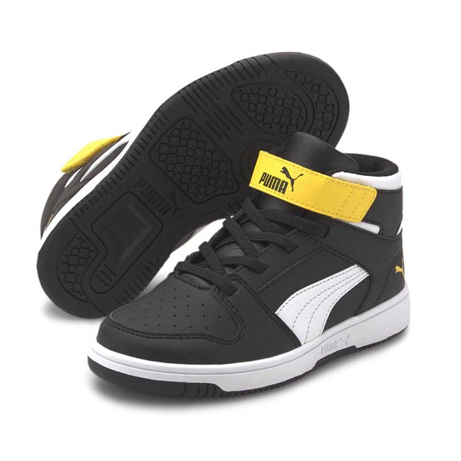 Puma Sneakers Alte Rebound Layup Sl V da Bambino – Nero