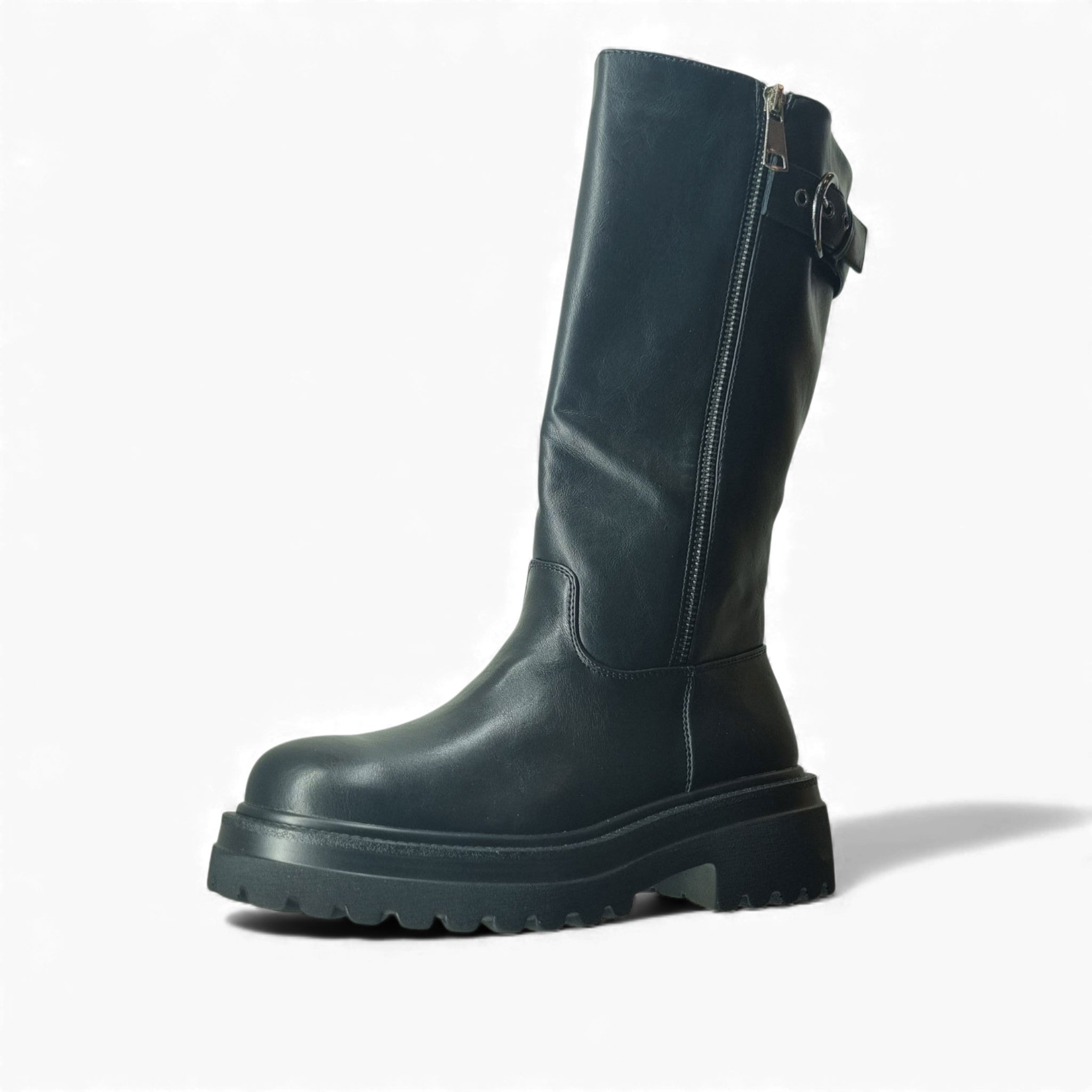 Galia Stivali senza Tacco Rqy da Donna – Nero