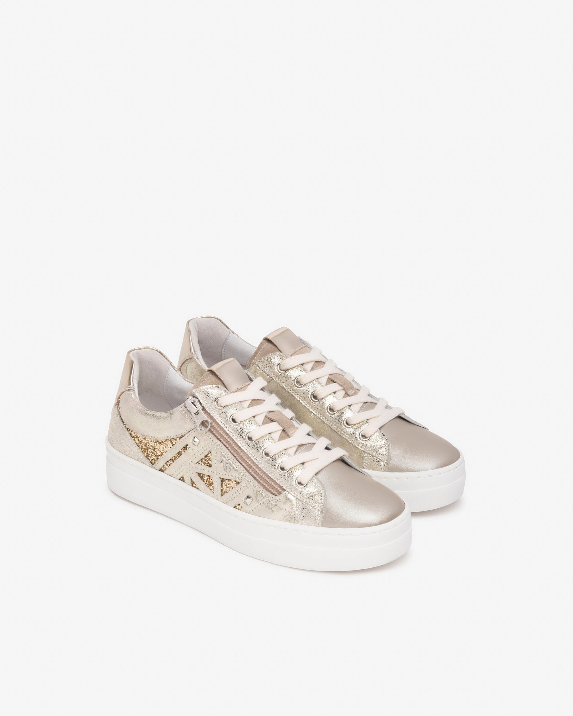 Nero Giardini Sneakers Basse da Donna – Oro