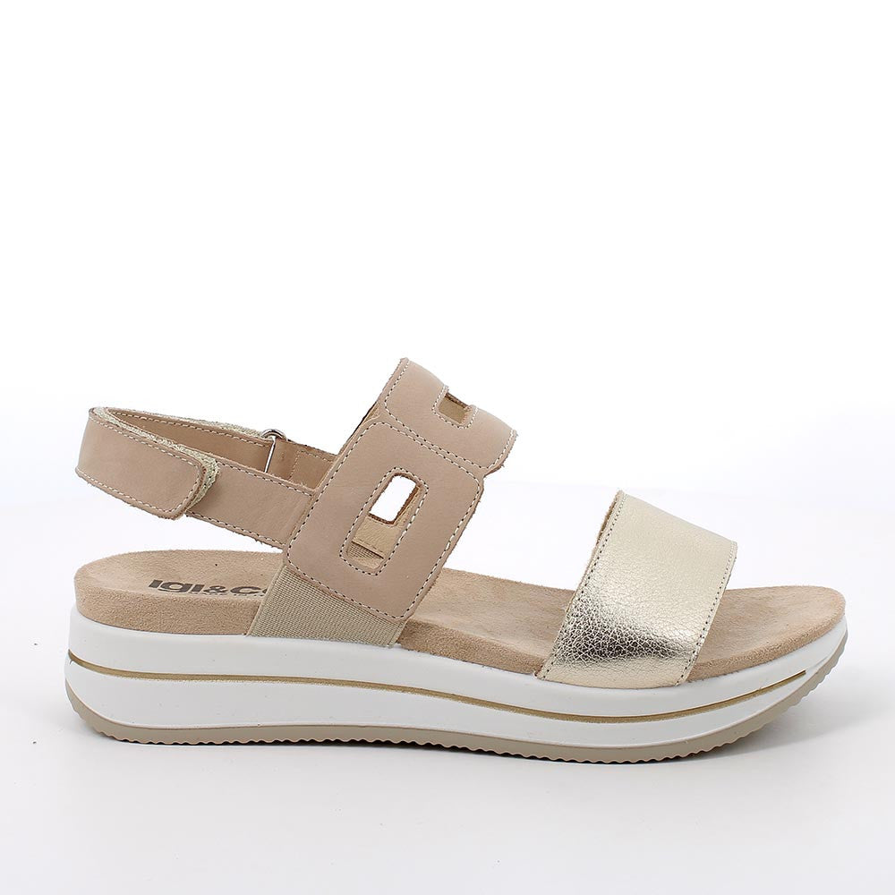 Igi&Co Sandali Bassi da Donna – Argento