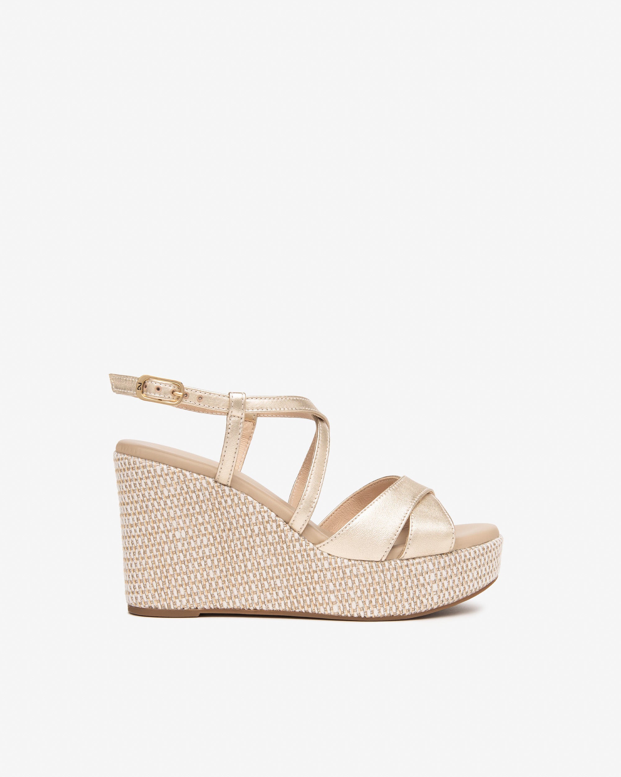 Nero Giardini Sandali con Zeppa da Donna – Multicolor - E513571D 418