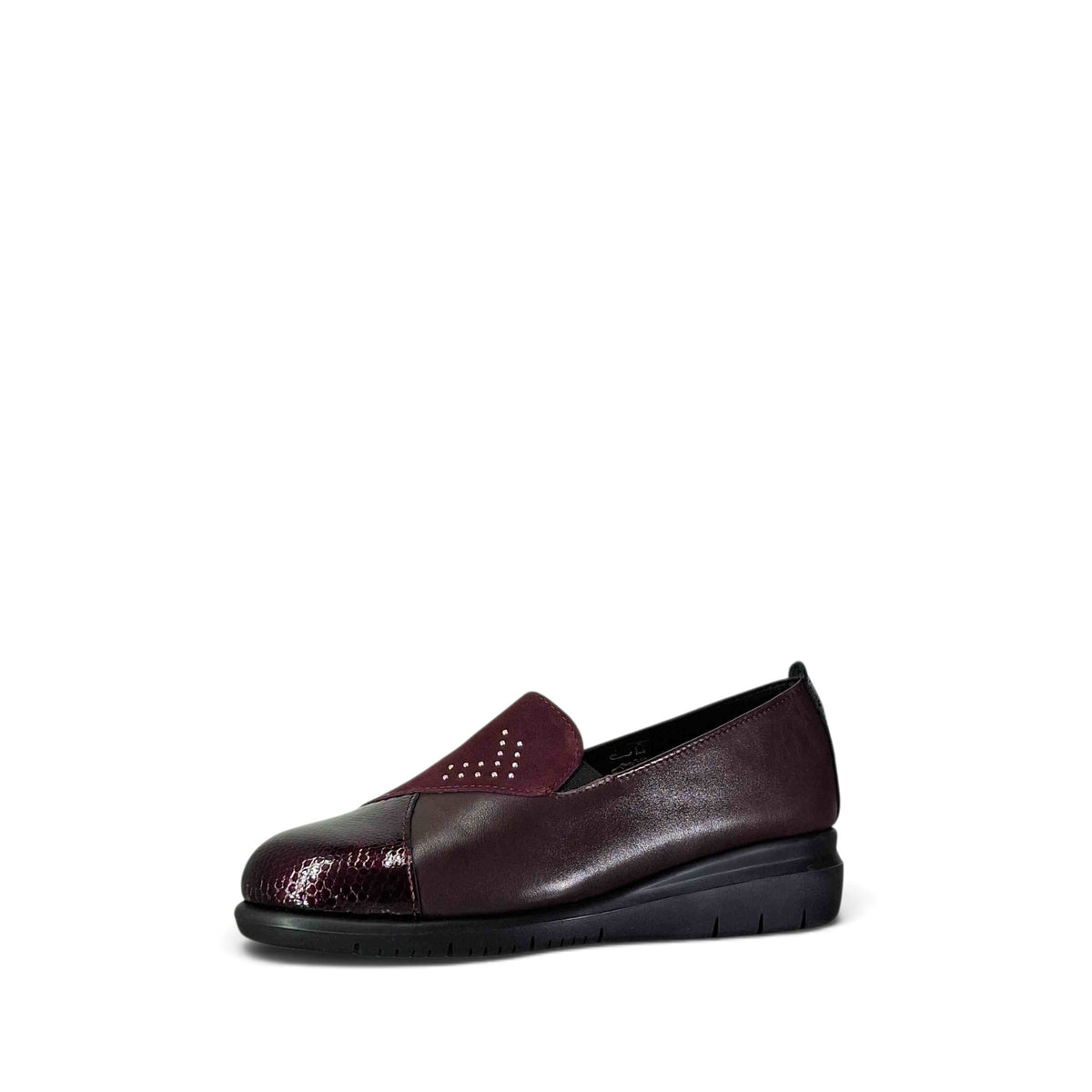 Grunland Rysa Scarpe Basse Senza Stringhe da Donna – SC632925RYSA BORDO