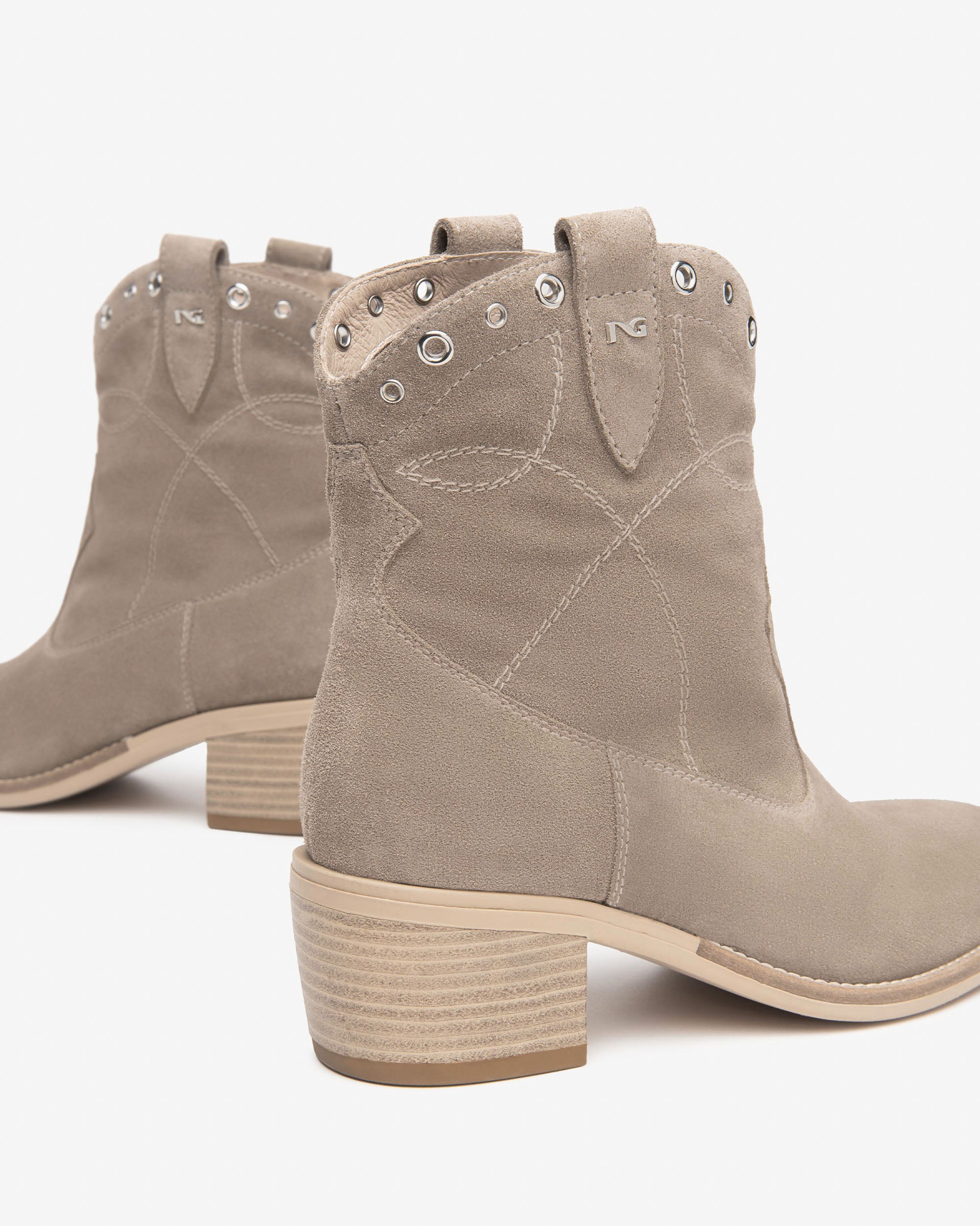 Nero Giardini Stivaletti con Tacco da Donna – Multicolor