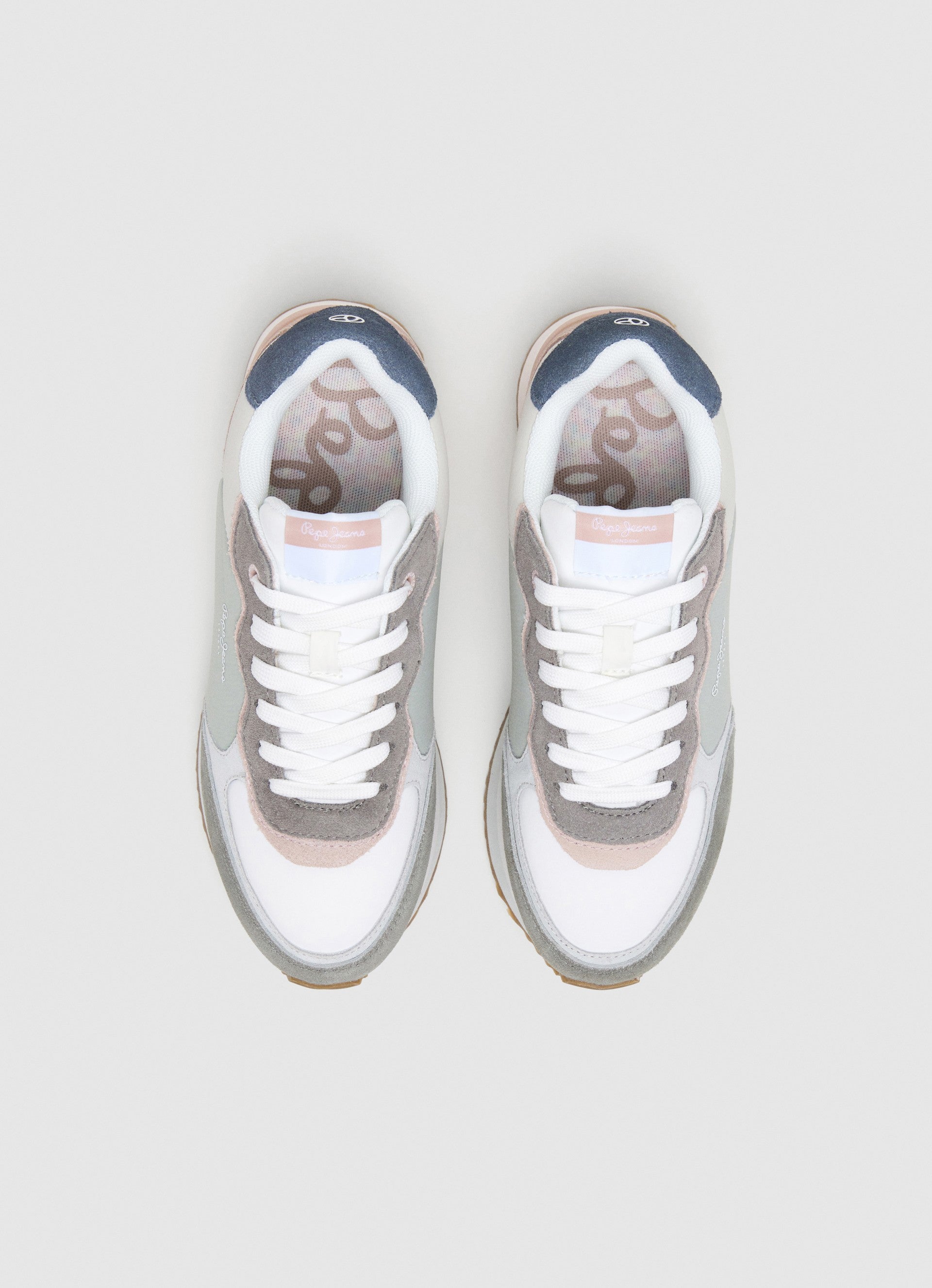 Pepe Jeans Rusper Class: Sneaker In Pelle Donna Con Plateau Colorato, Scarpe Moda Casual - 2