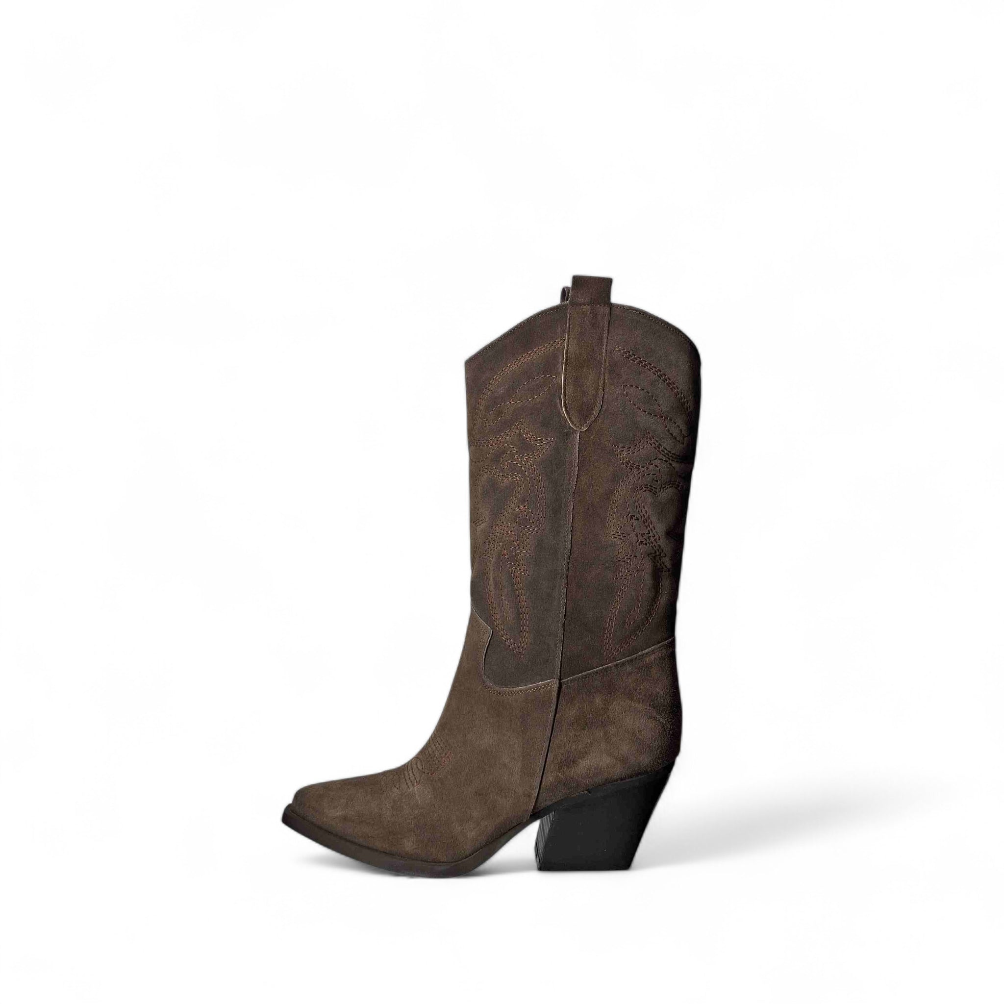 Kammi Stivali Texani da Donna – Marrone