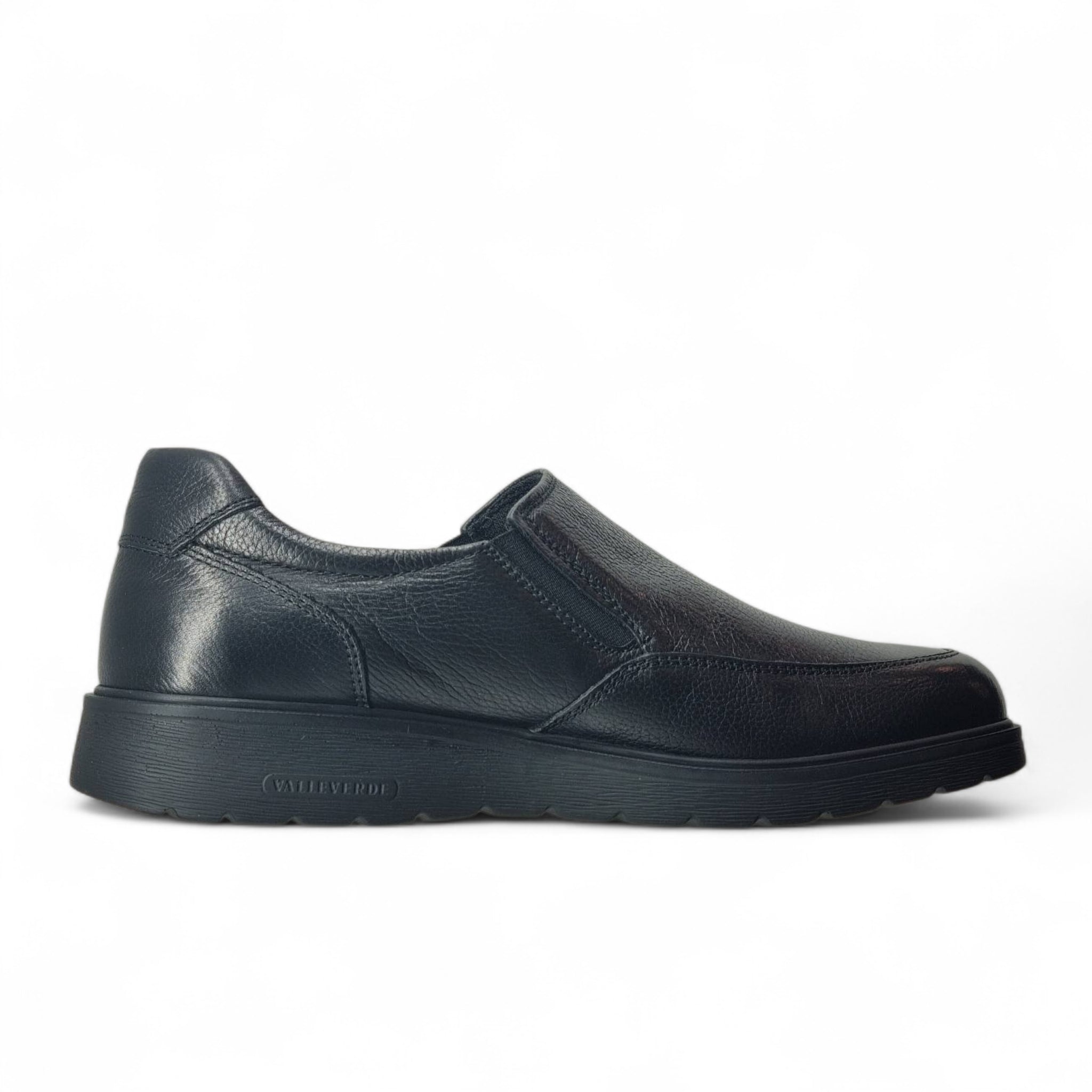 Valleverde Scarpe Basse Senza Stringhe Vj da Uomo – Nero