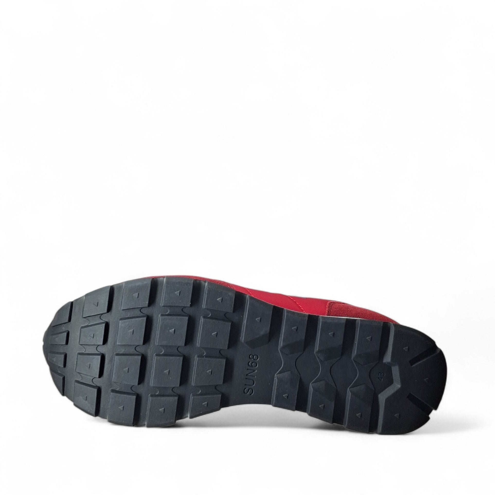 Sun68 Tom solid Sneakers basse da Uomo – BZ36101 ROSSO