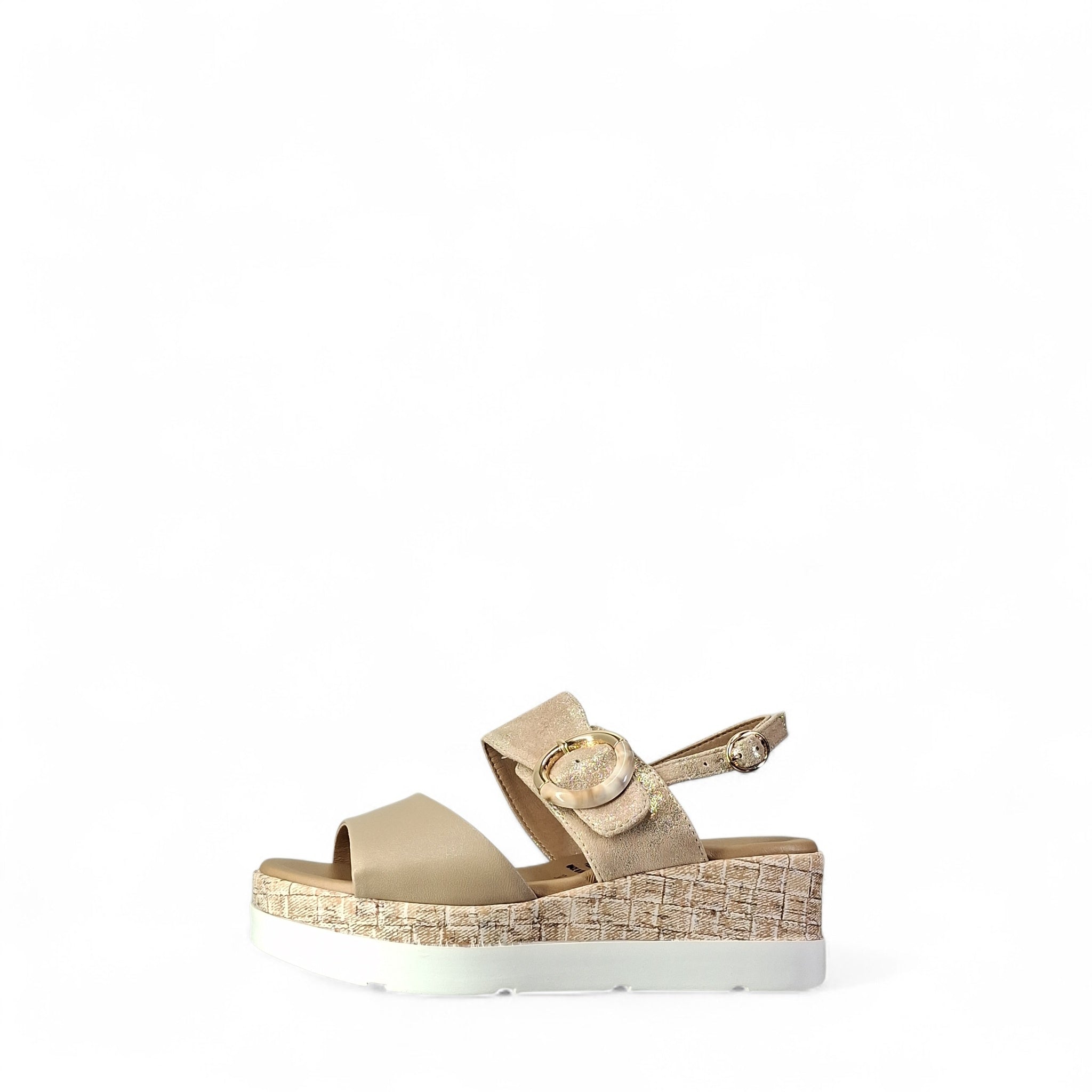 Kammi Romina Sandali con Zeppa da Donna – Multicolor - 50-236