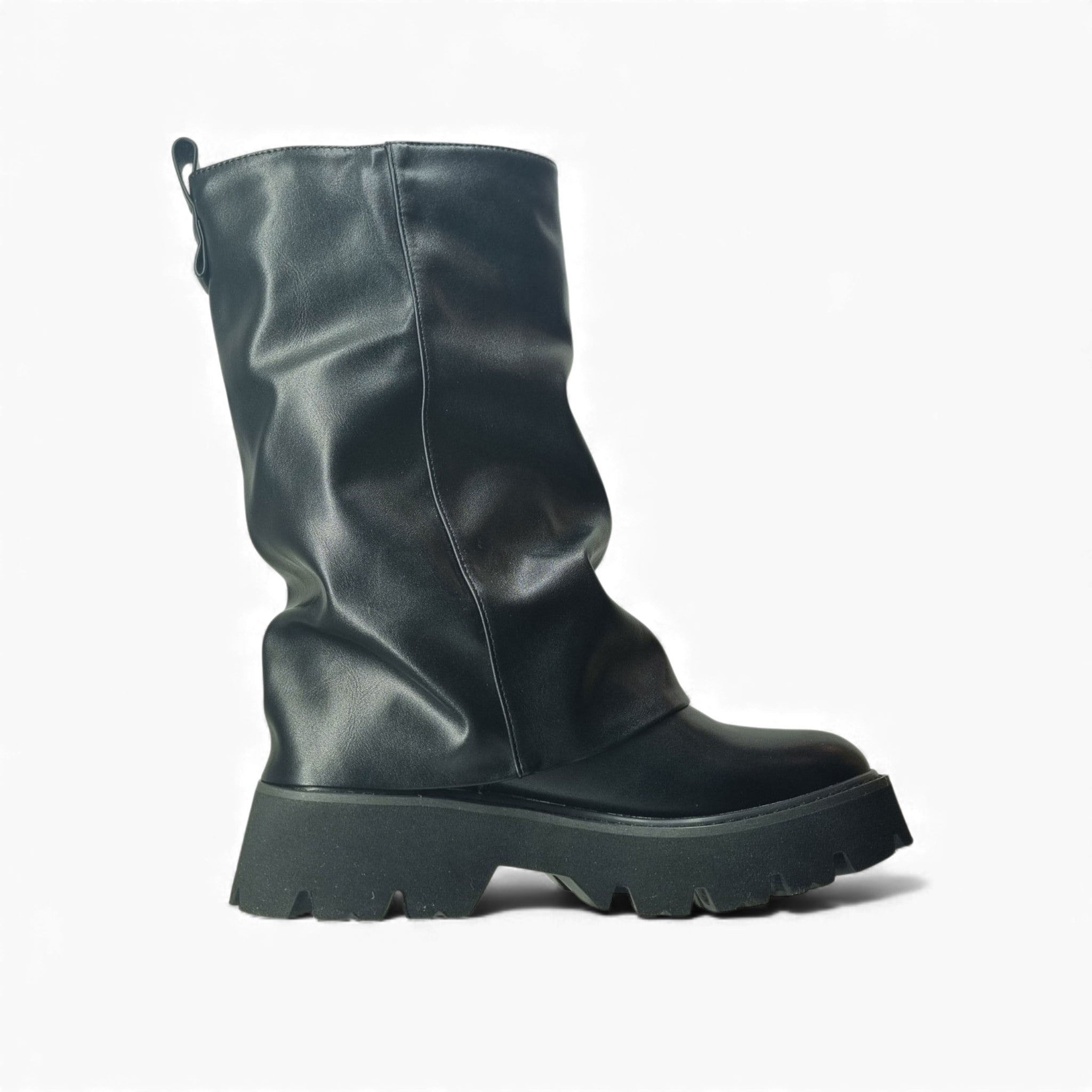 Kammi Stivali senza Tacco da Donna – Nero