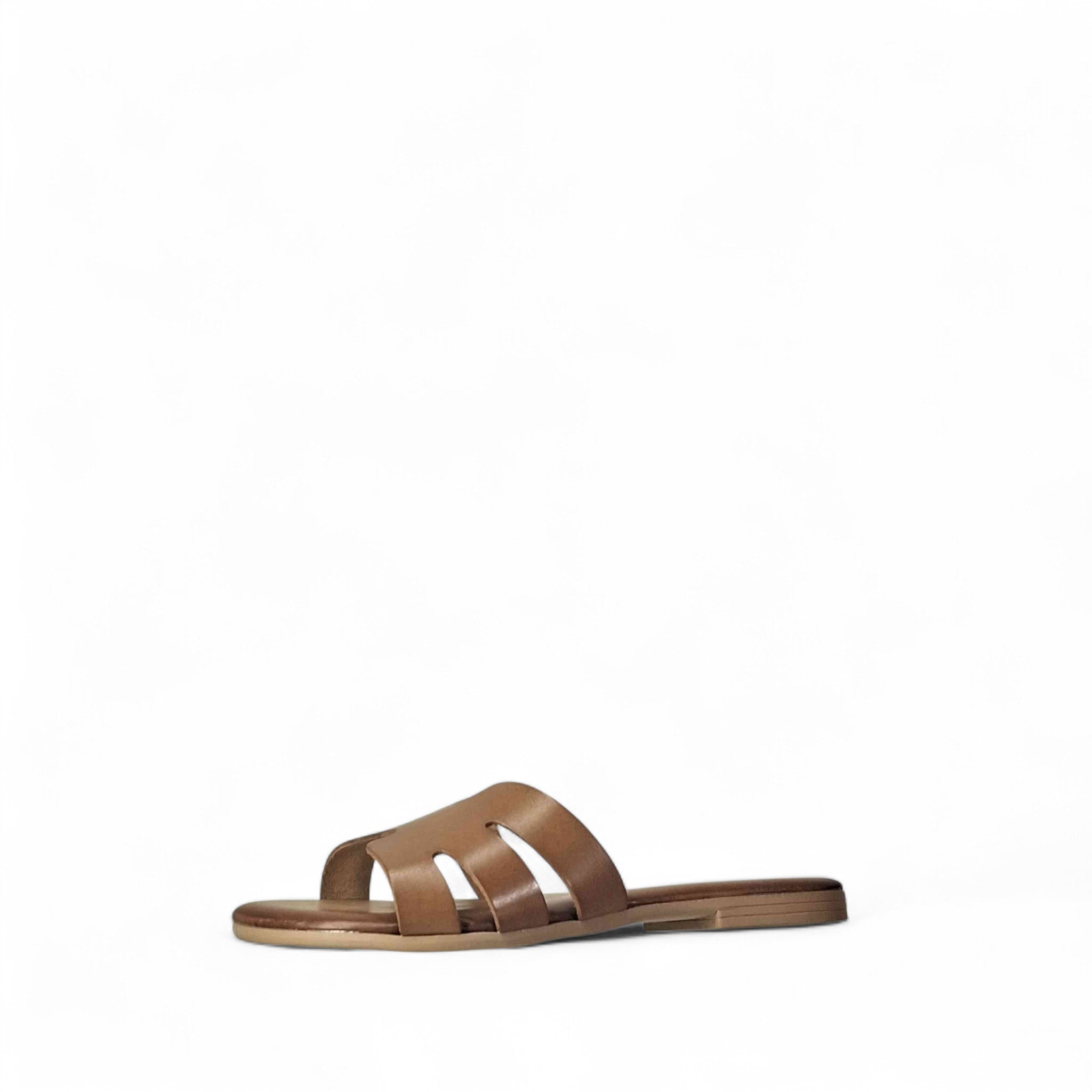 Kammi Ciabatta H Sandali Ciabatta da Donna – Cuoio - MM5102 CUOIO
