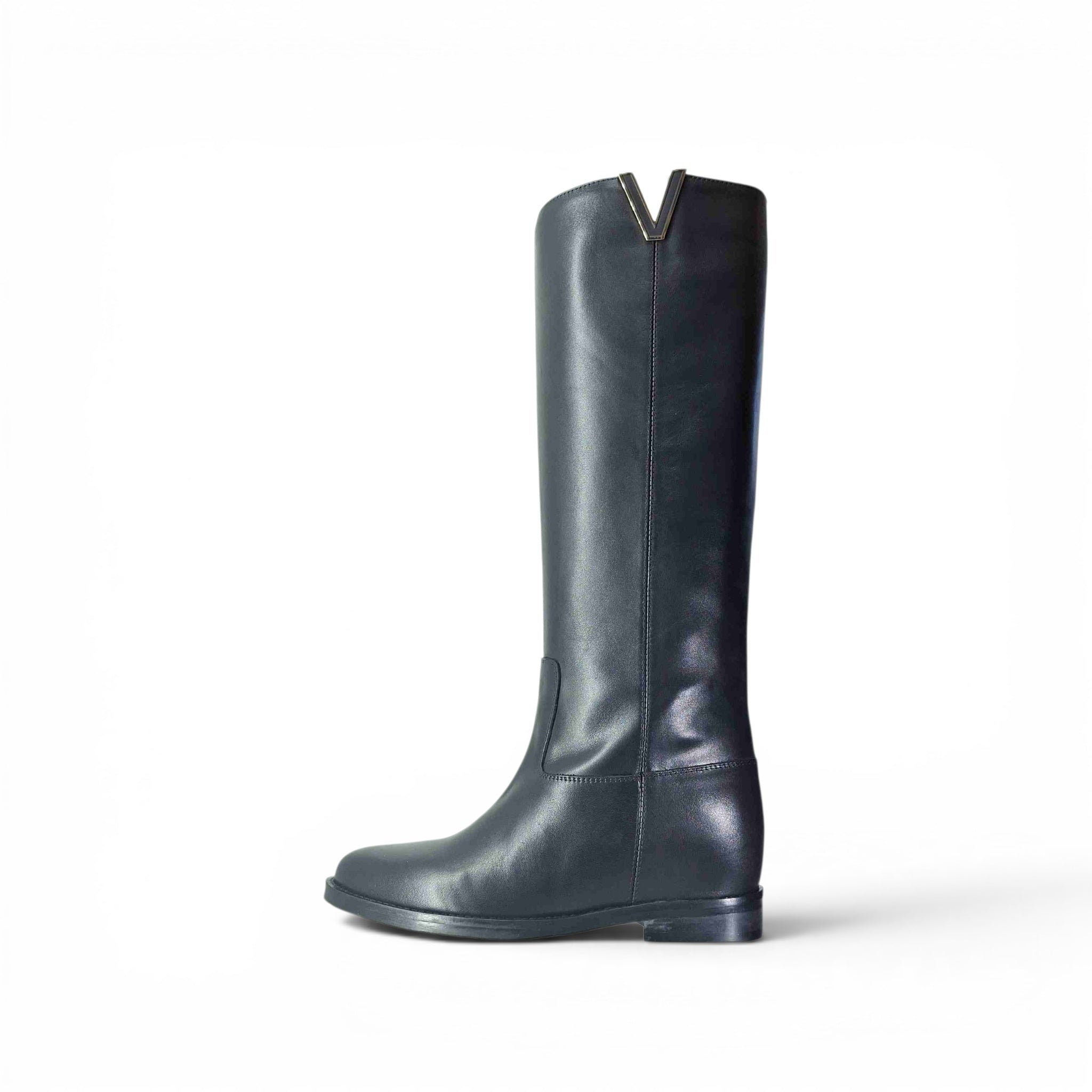 Kammi Torino Stivali con tacco da Donna – 1853-25 NERO