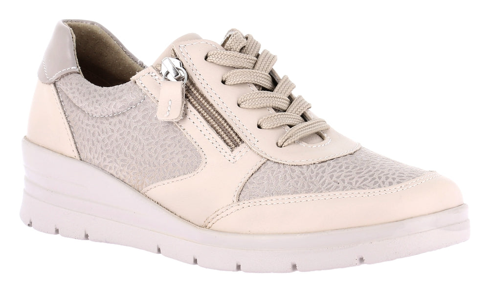 Grunland Scarpe Basse Senza Stringhe Sc da Donna – Beige
