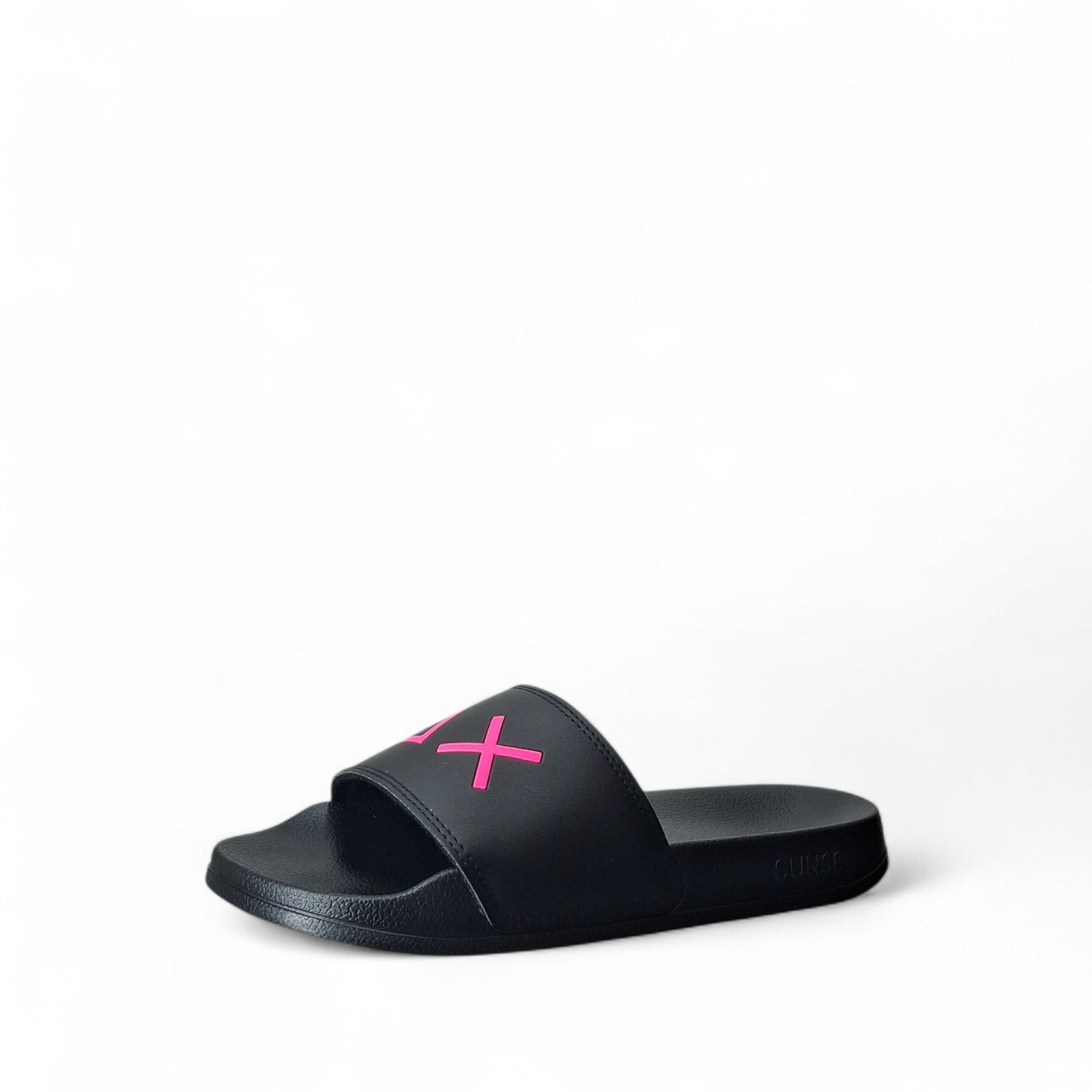 Sun68 Slippers Logo Ciabatte Basse da Donna – Nero - BX36210 NERO