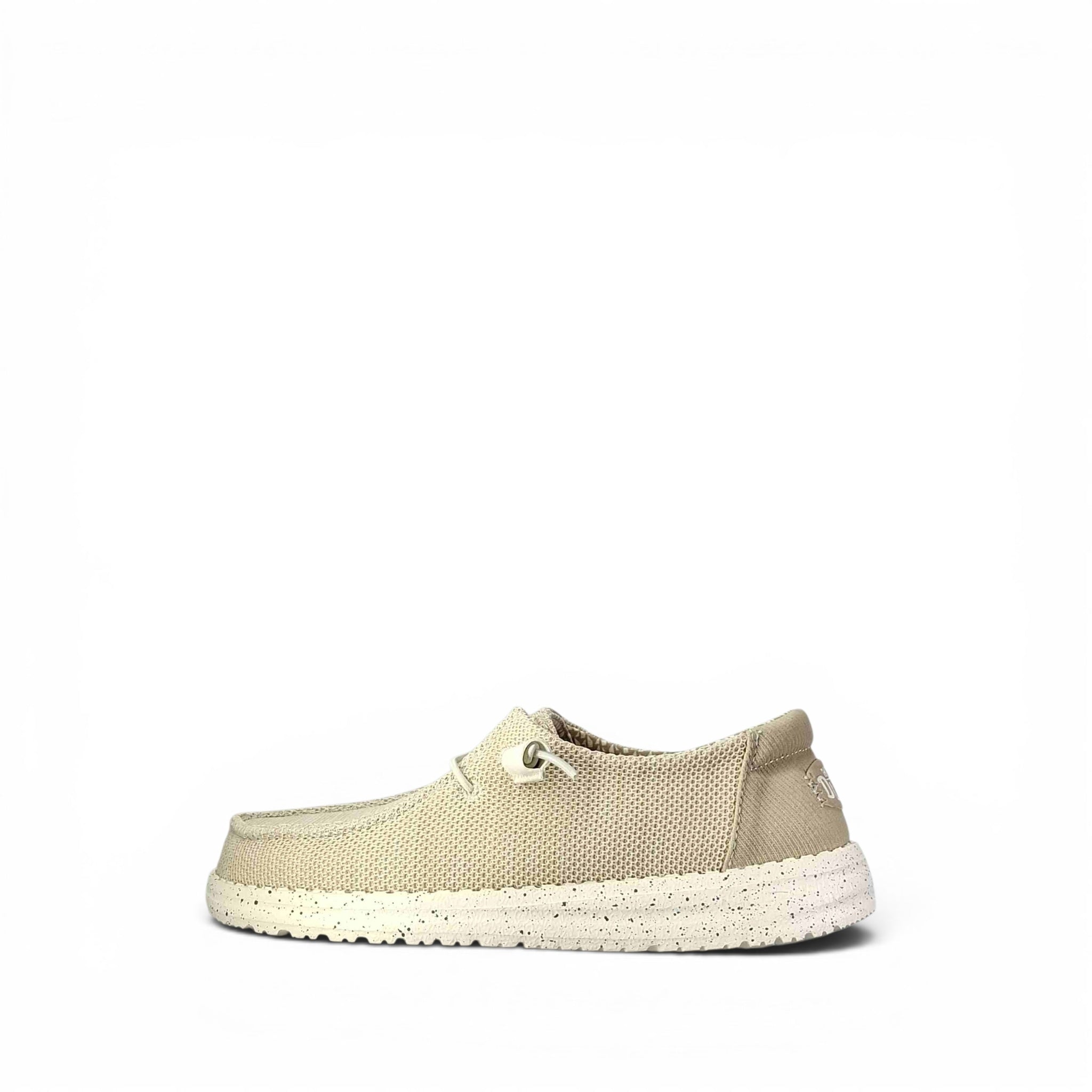 Dude Wendy Stretch Sox W Scarpe Basse Senza Stringhe da Donna – 41878 CREAM
