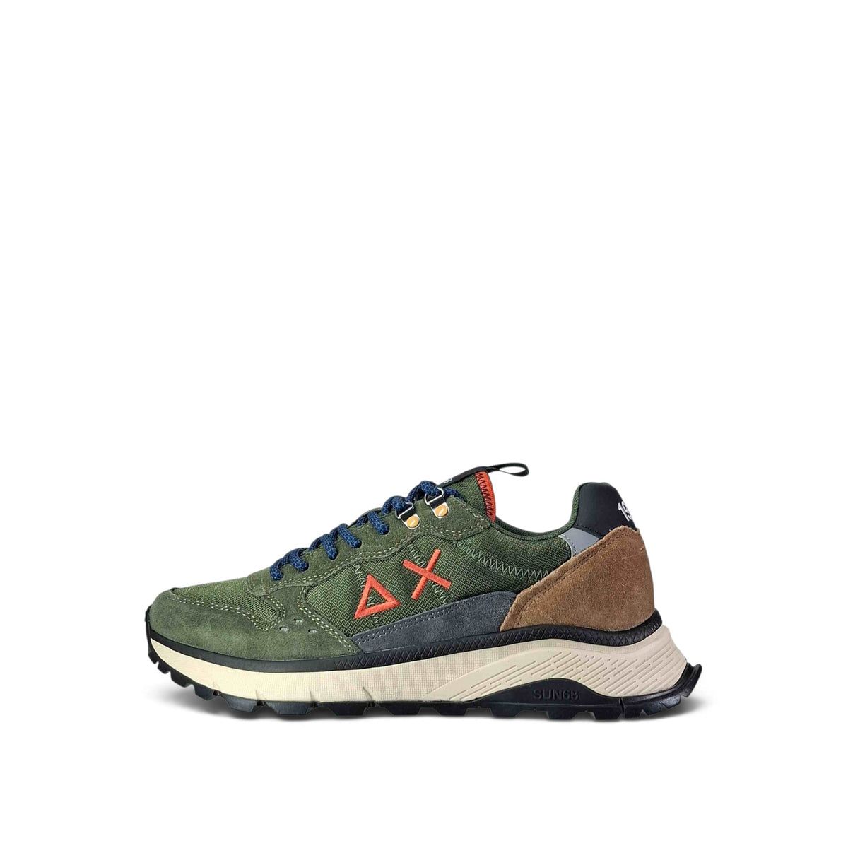 Sun68 Fire & Camping Sneakers Basse da Uomo – BZ46138 74