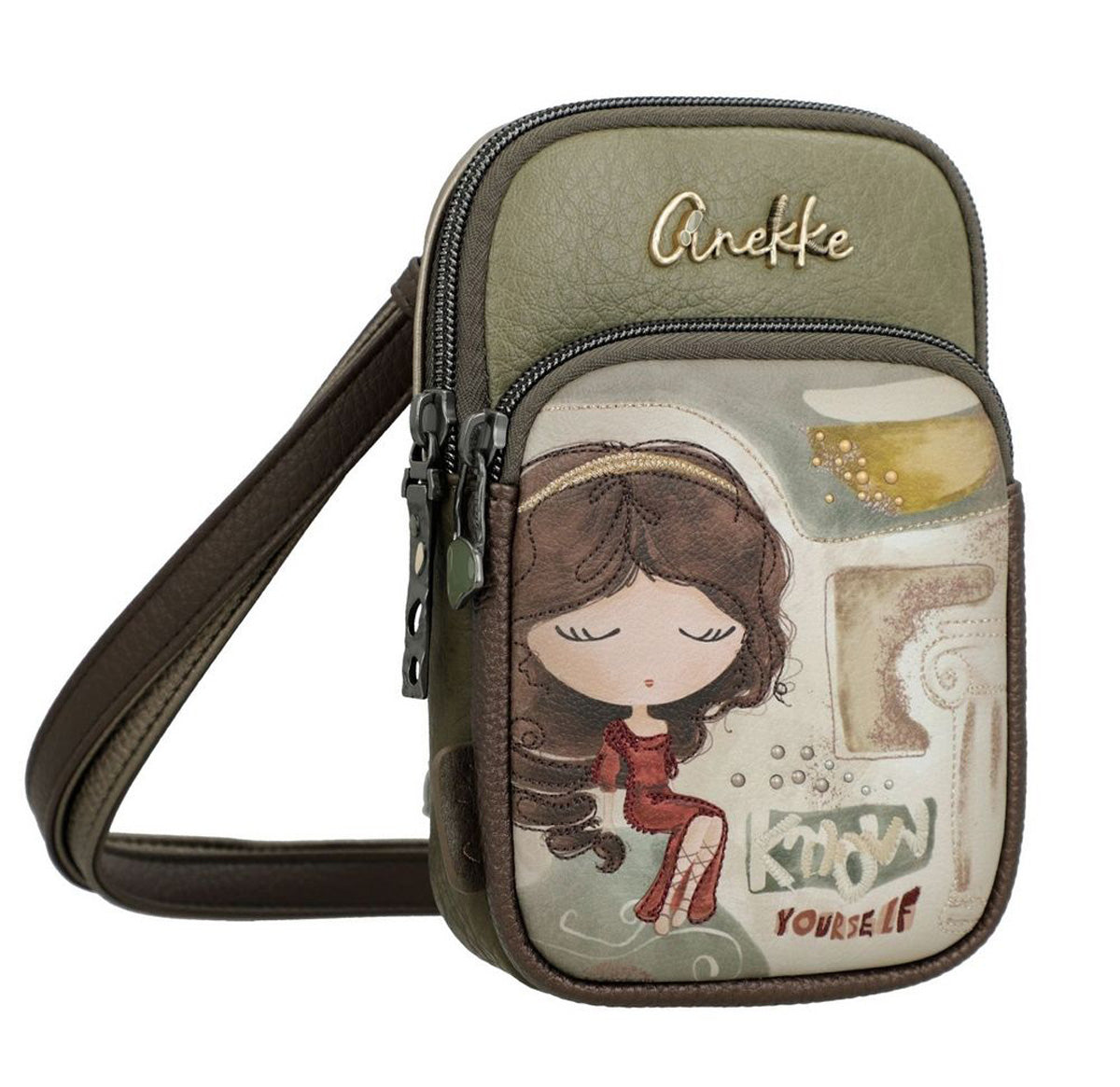 Anekke Mini Bolso Bandolera . da Donna – Verde - 42703-907