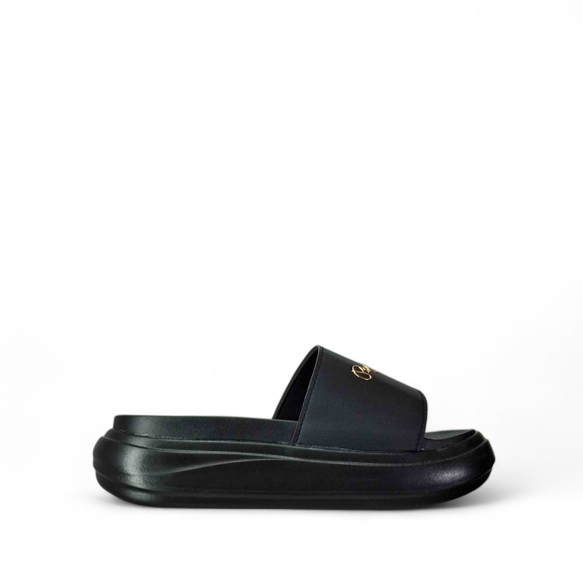 Pepe Jeans Bella Log W Ciabatte in Gomma da Donna – Nero - PLS700001 999