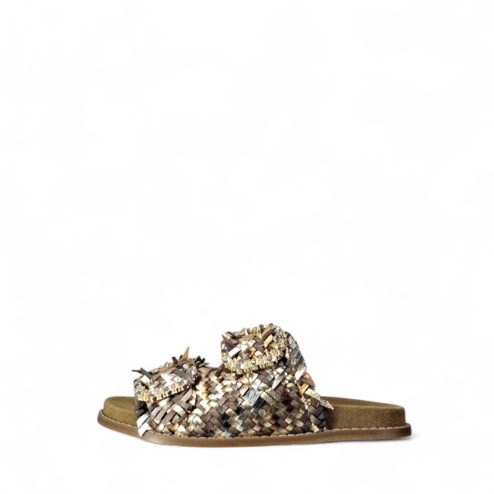 Kammi Irene Sandali Ciabatta da Donna – ND - 2403 MULTIBRONZO