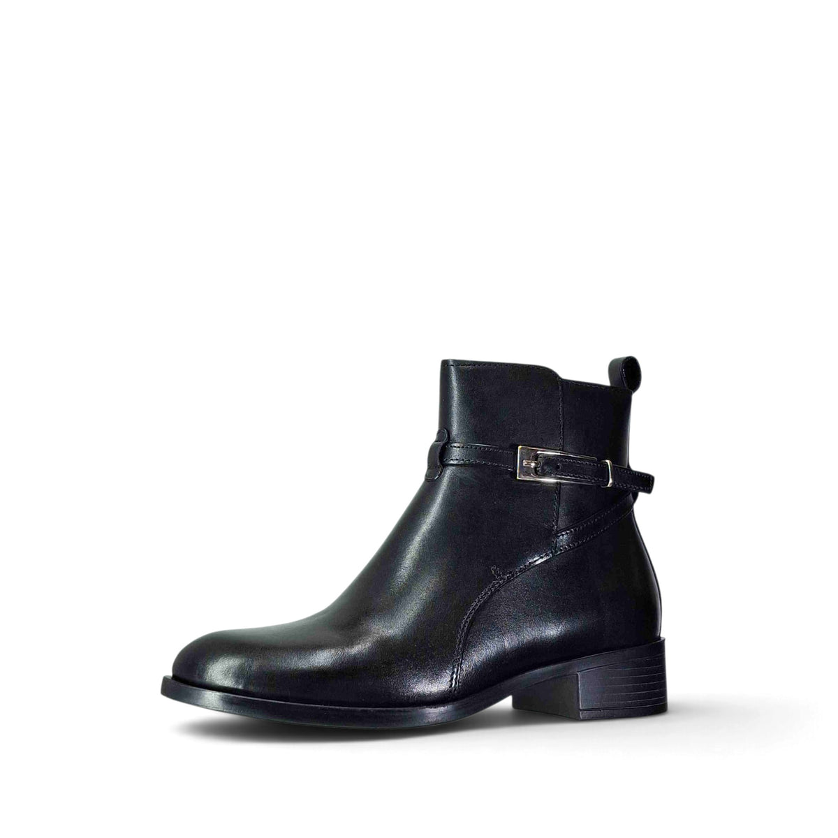 Cinzia Soft Vitello Nero Stivaletti Senza Stringhe da Donna – IS275832 002