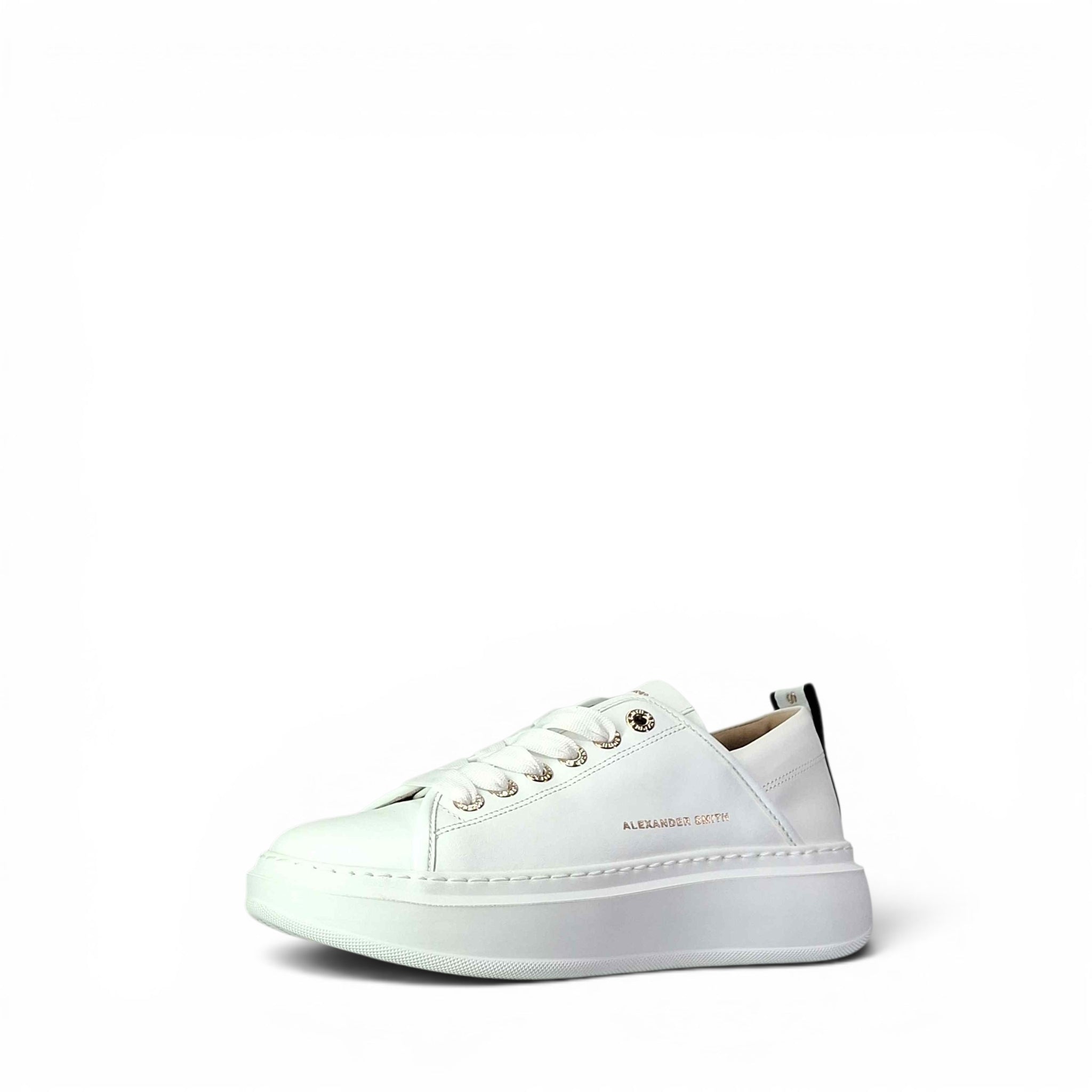 Alexander Smith Wembley Woman Total White Sneakers Basse da Donna – ASBBWYW 0003 TWT