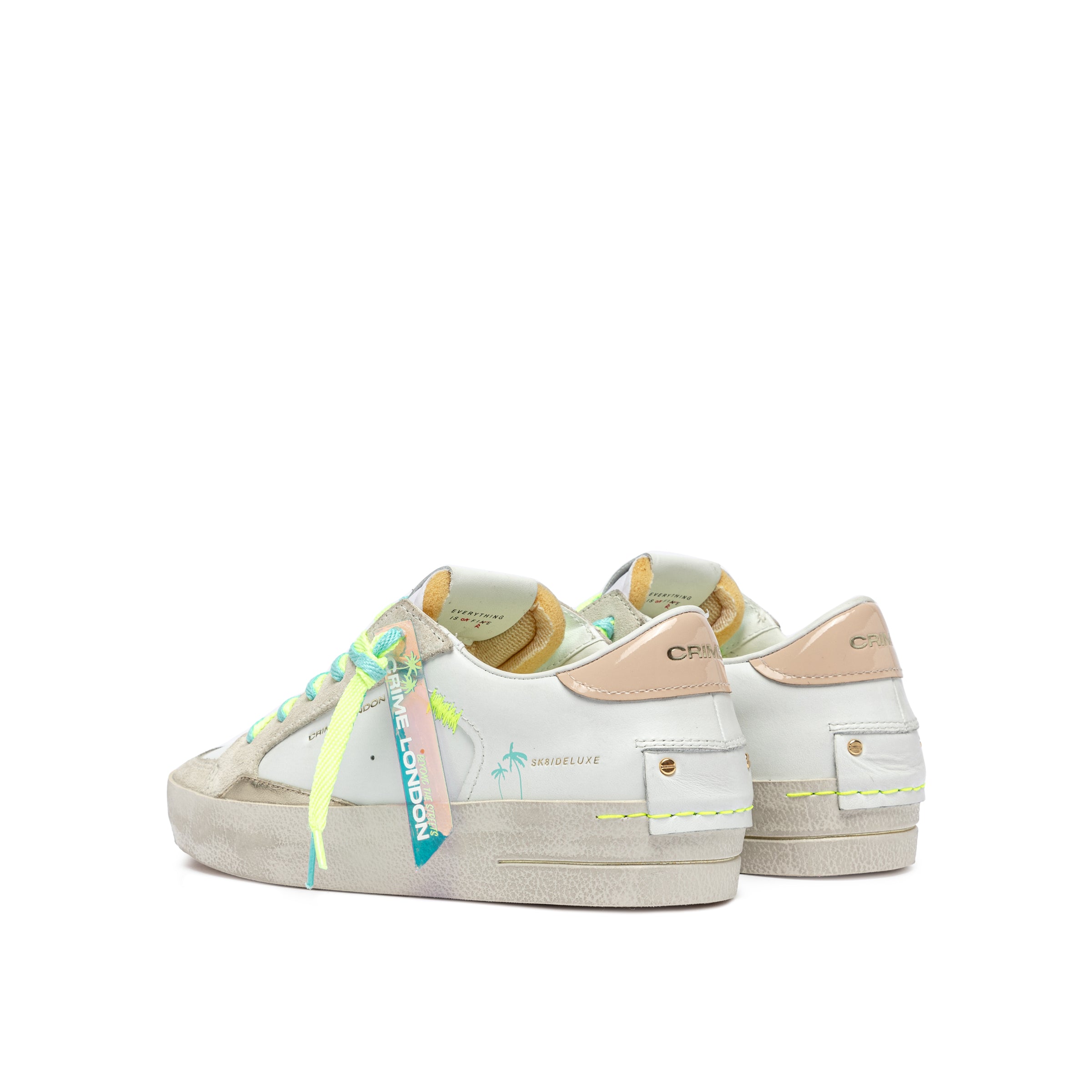 Crime London Sneakers Basse da Donna – Bianco