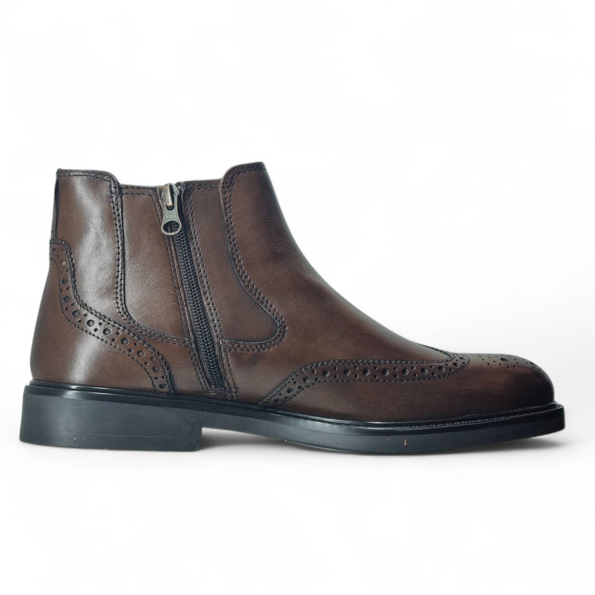 Valleverde Stivali senza Tacco da Uomo – Marrone