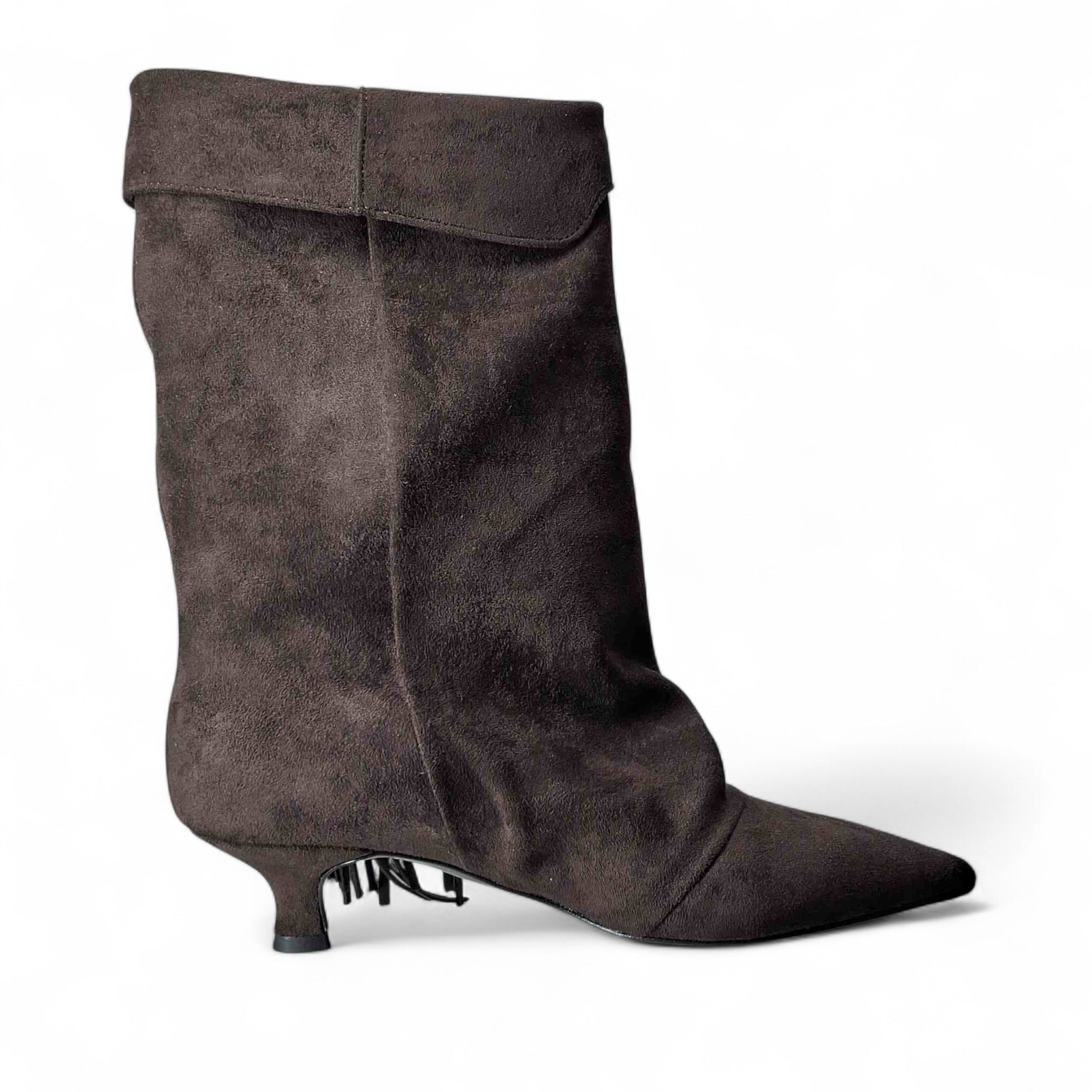 Kammi Stivali con Tacco da Donna – Moro - 894M105 MORO