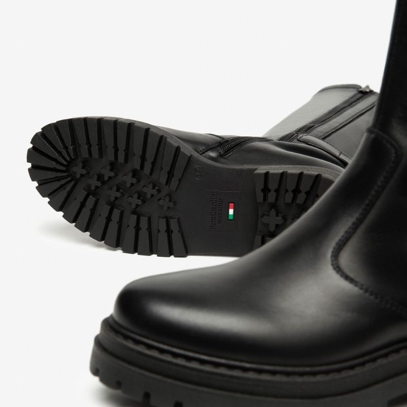 Nero Giardini Stivali senza Tacco da Donna – Nero