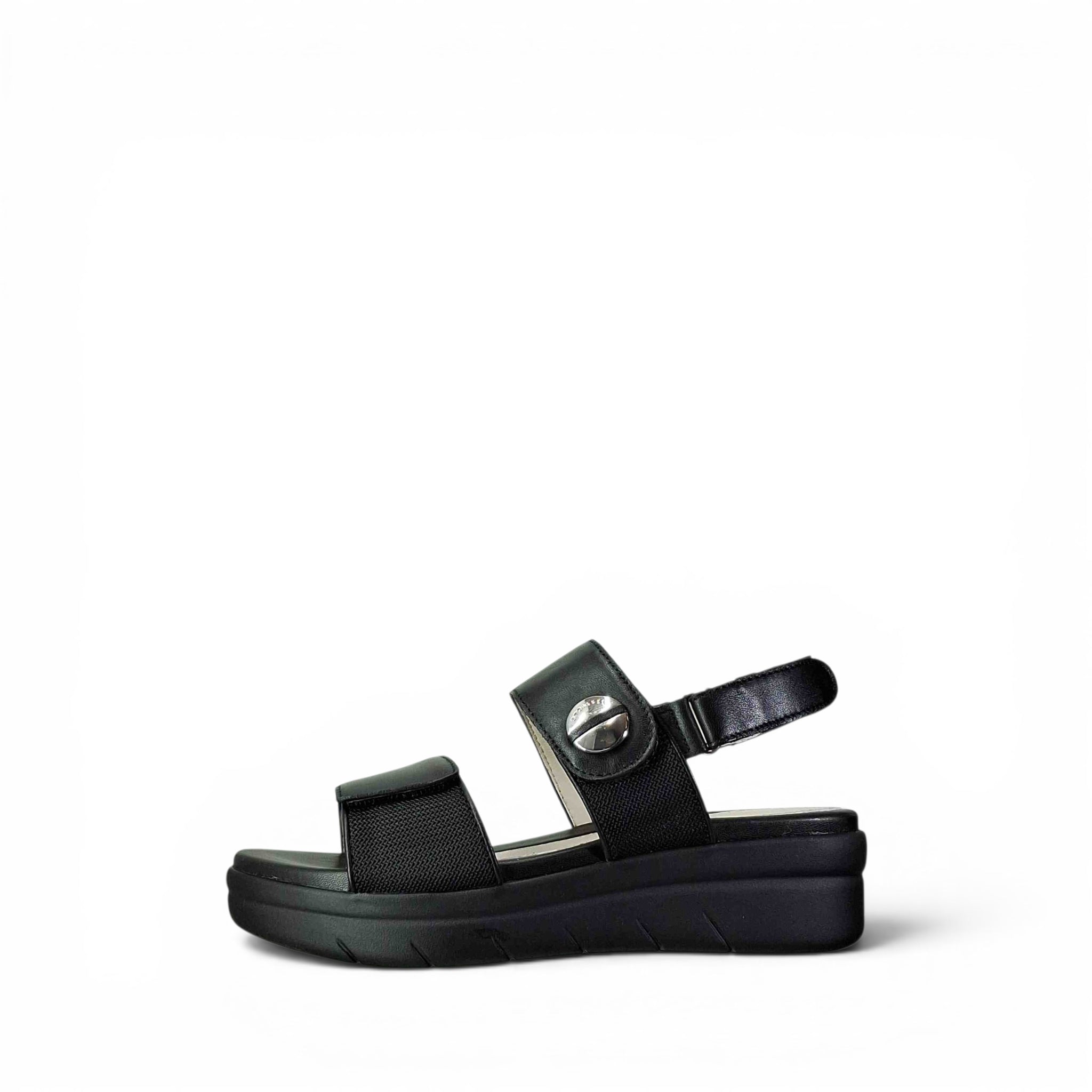 Stonefly Aqua Iii 12 Nappa Sandali Con Zeppa da Donna – 216158