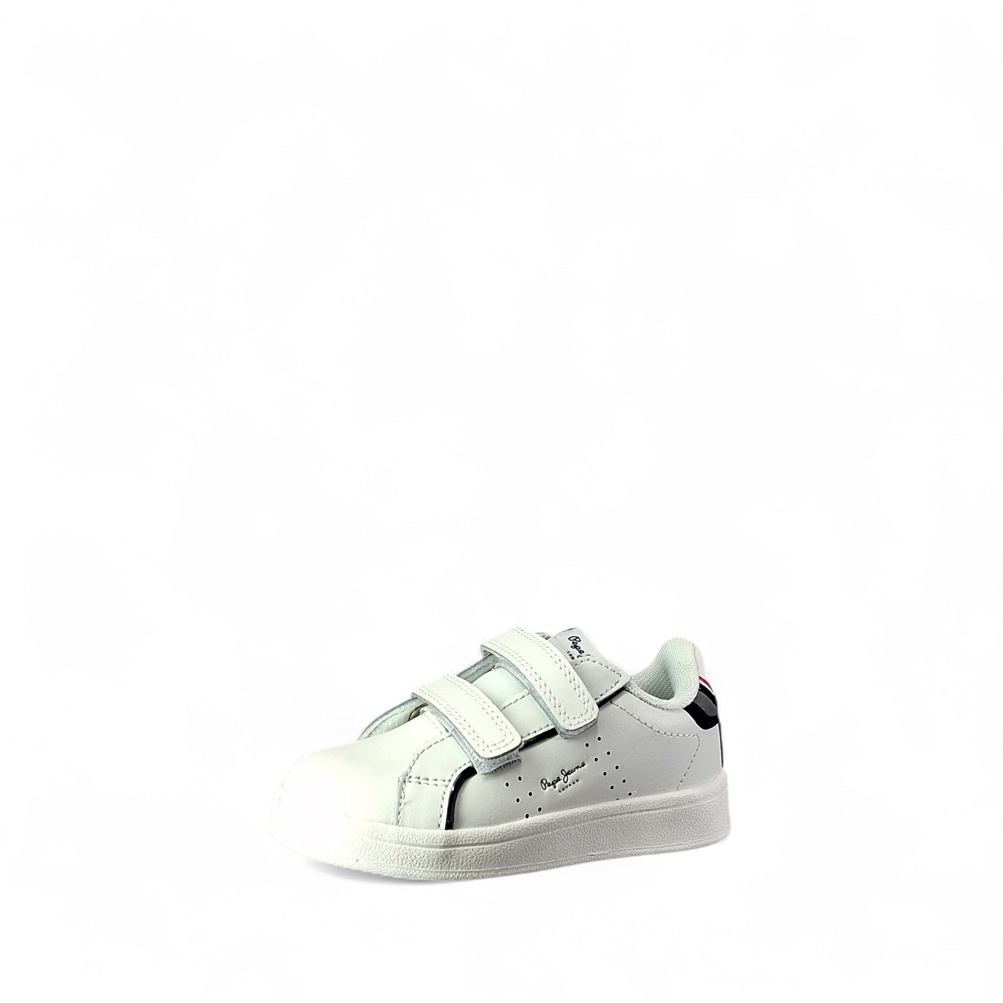 Pepe Jeans Player Youngbk Sneakers Basse da Bambino – Bianco - PBS000010 800