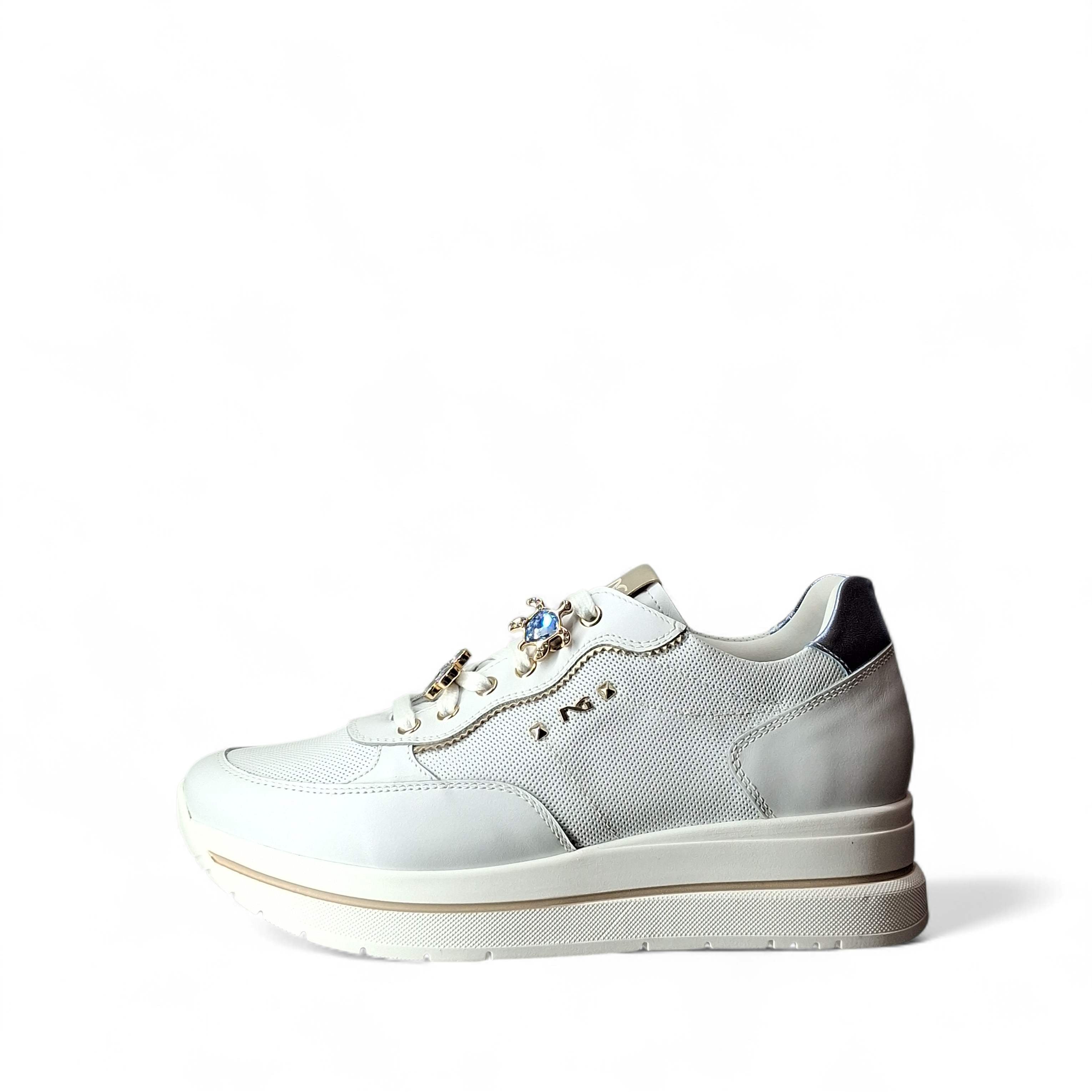 Nero Giardini Sneakers Basse Nadine da Donna – Bianco