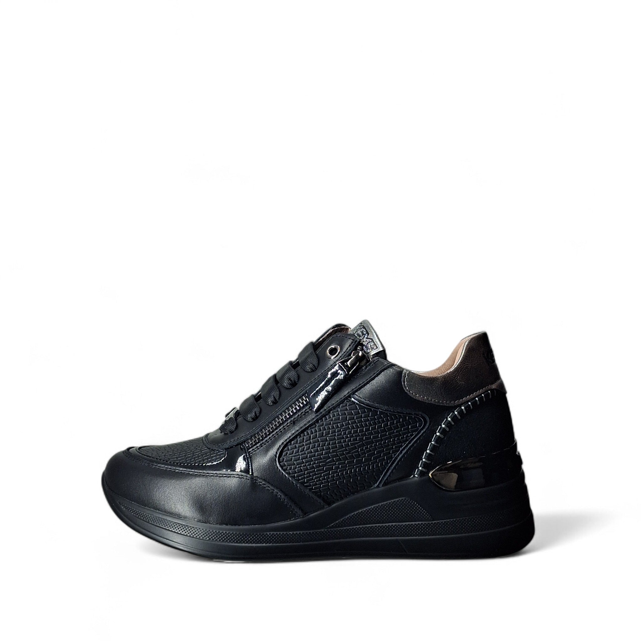 Keys Sneakers Basse da Donna – Nero - K-11243