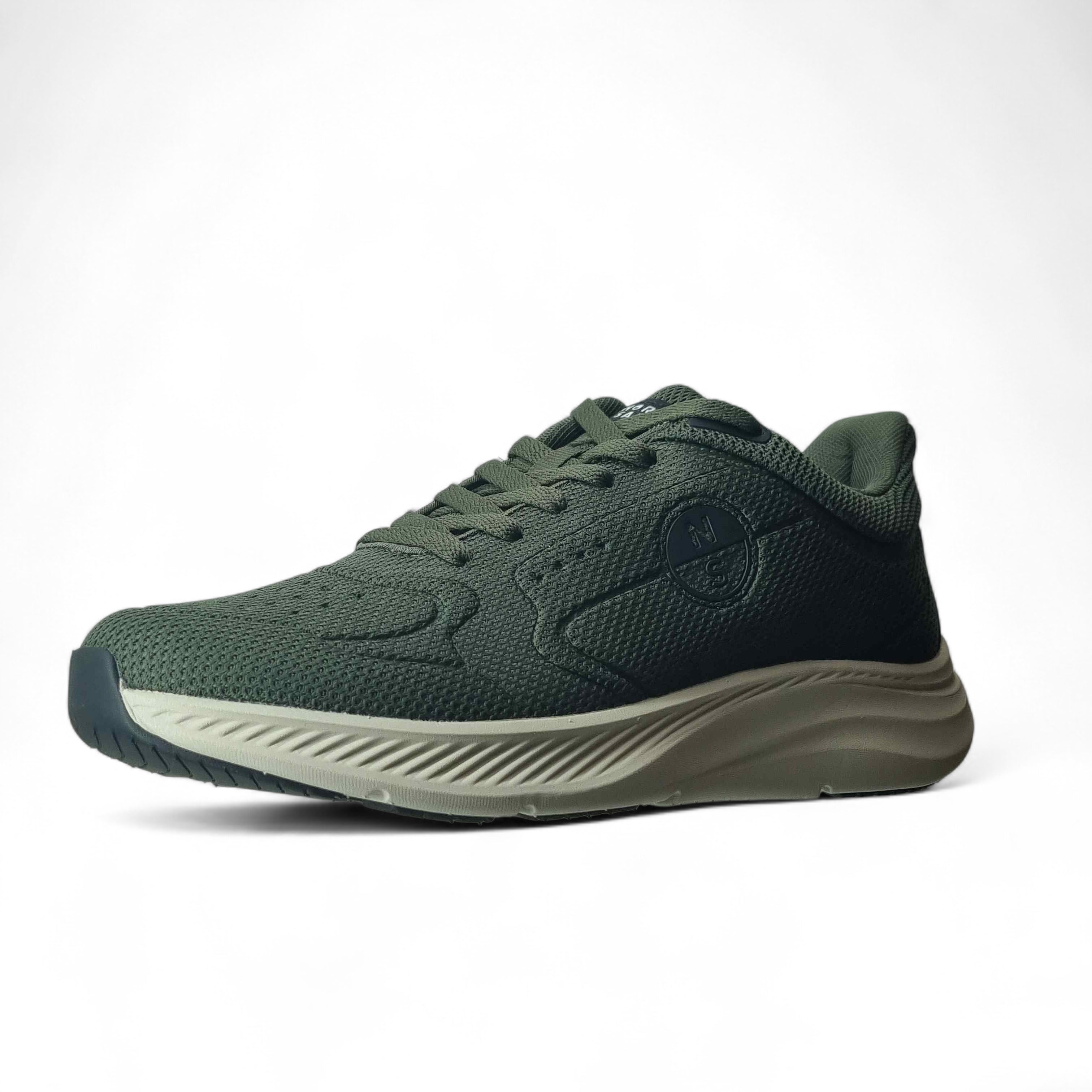 North Sails Sneakers Basse M Green da Uomo – Grigio