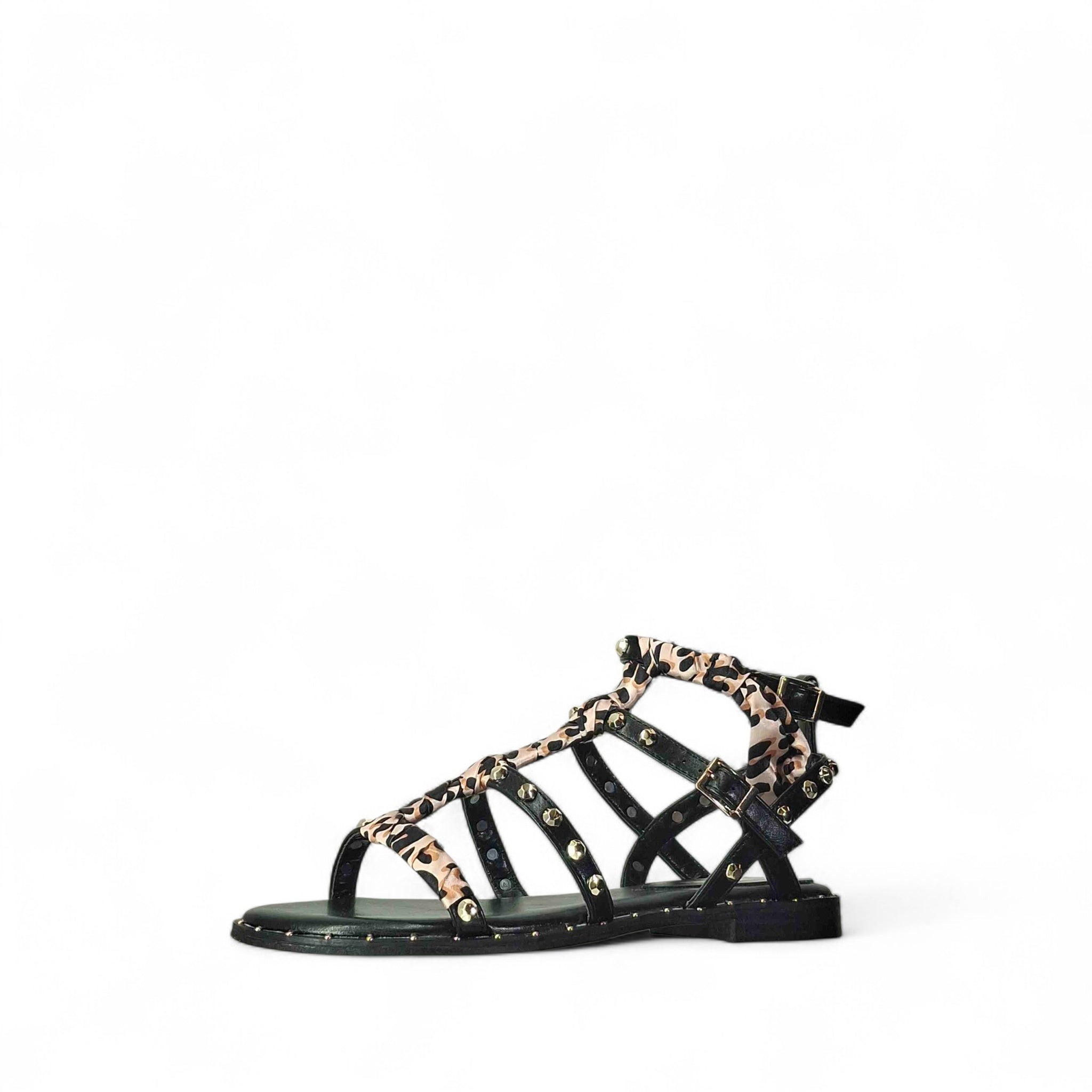 Kammi Raffa Sandali Bassi da Donna – Nero - 2269