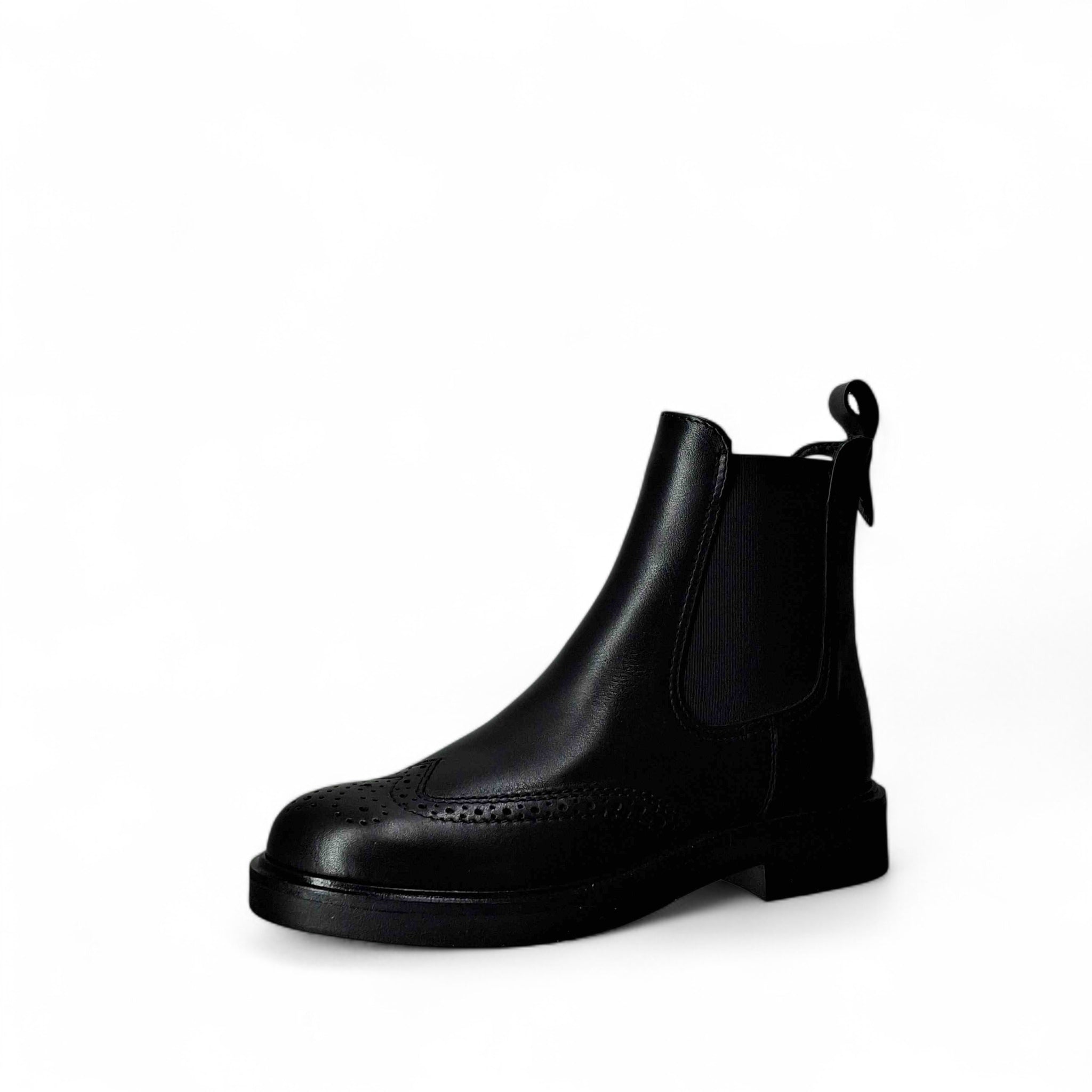 Francesco Brunelli Stivali senza Tacco Brigida da Donna – Nero