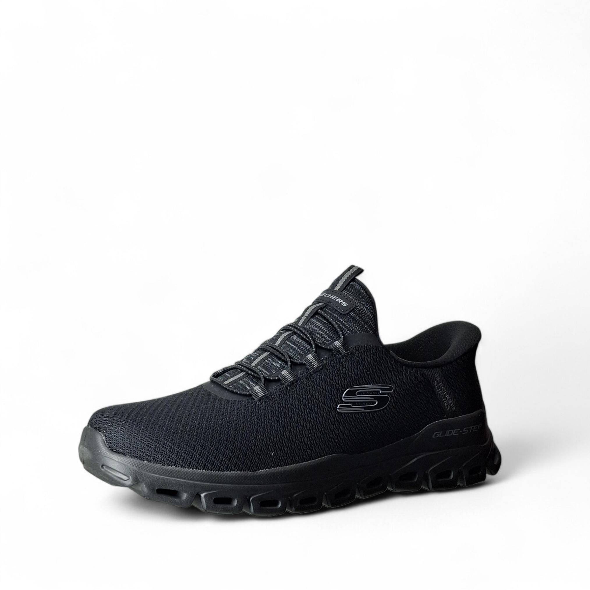 Skechers Glide Sportive Casual Non Stringate da Uomo – Nero - 233010 BBK