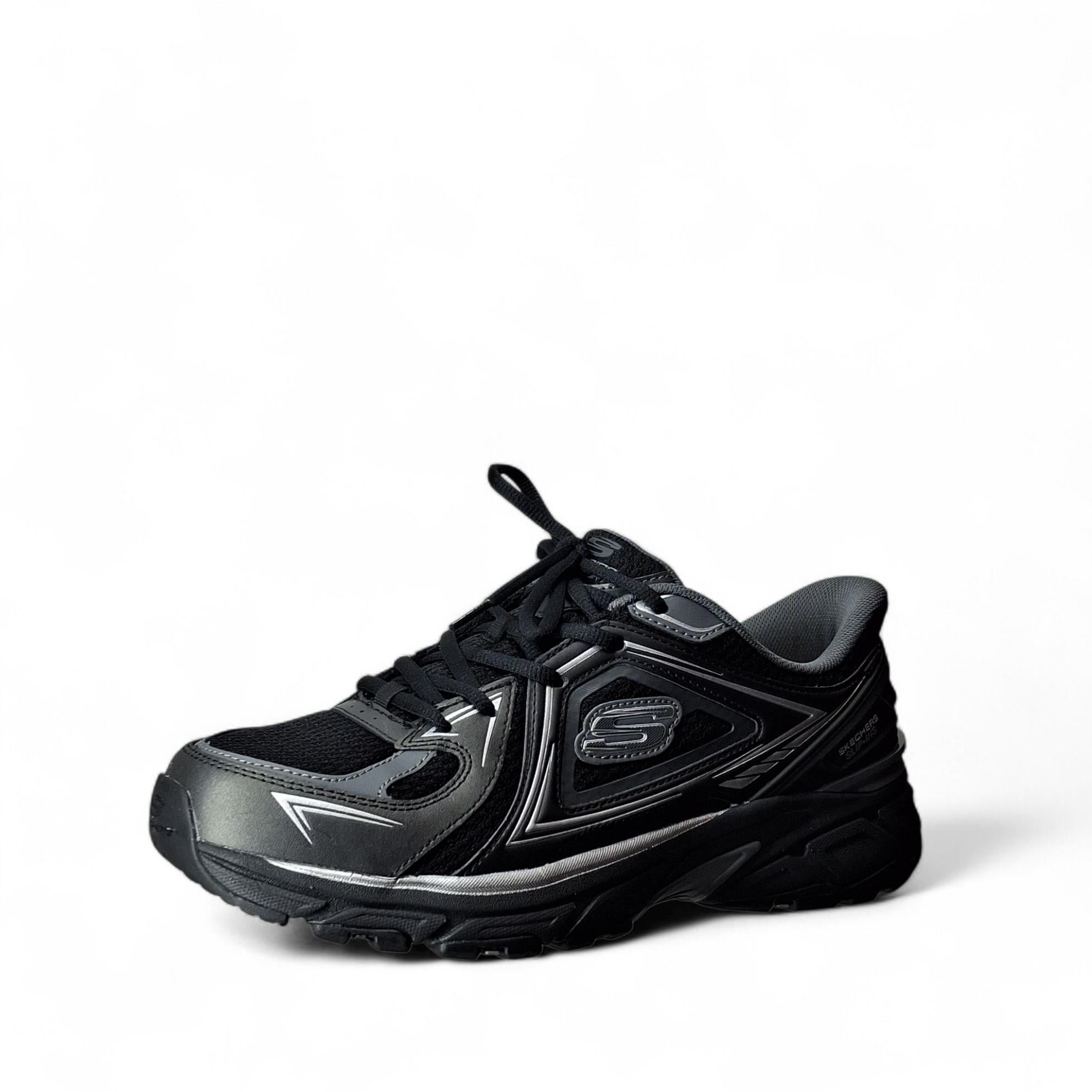 Skechers Stamina Sport Sportive Casual Non Stringate da Uomo – 233156 BKSL
