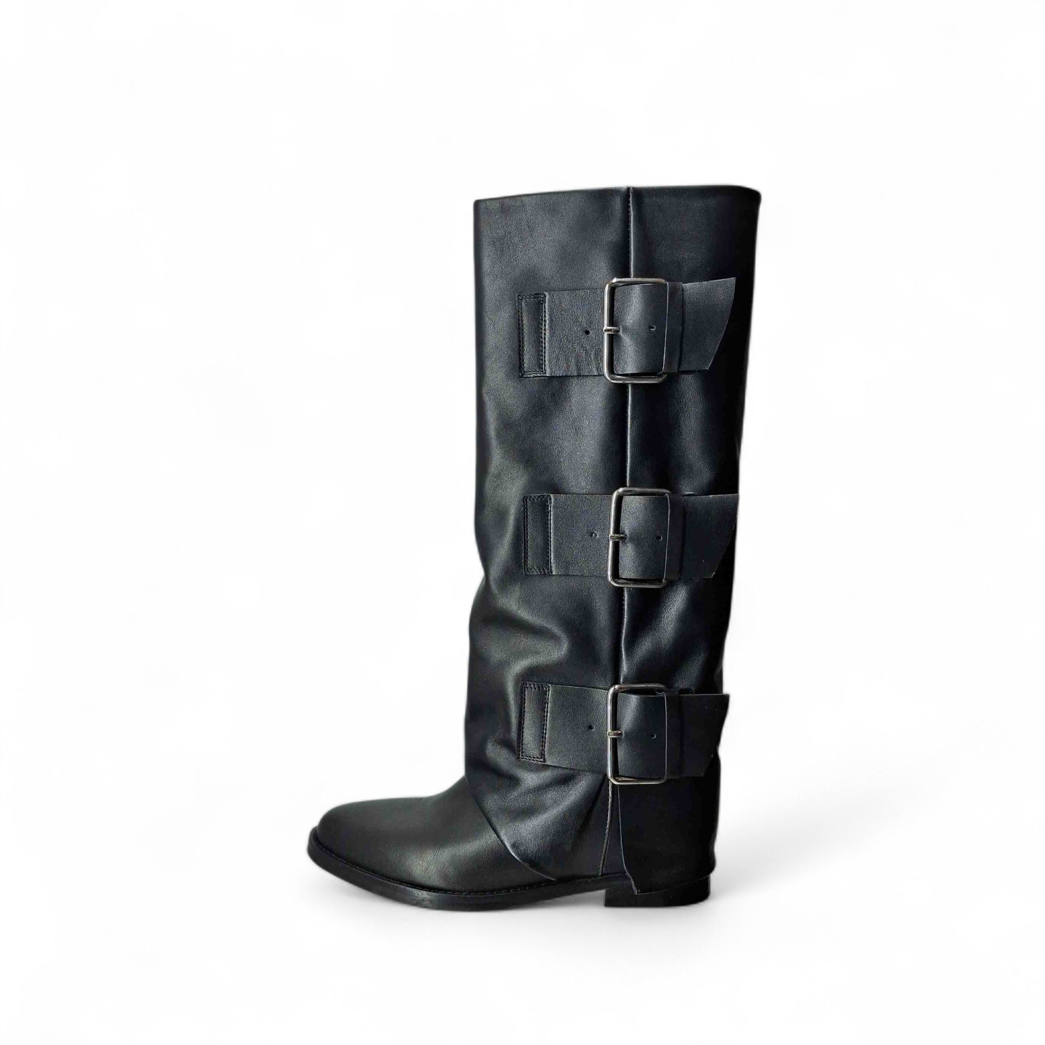 Kammi Stivali senza Tacco da Donna – Nero