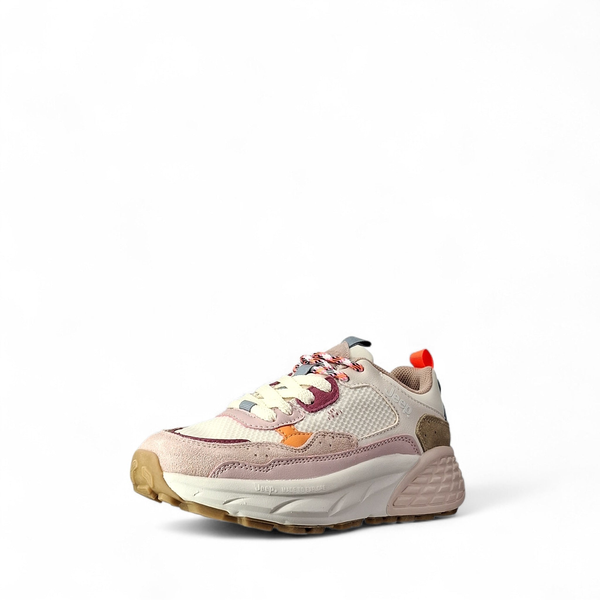 Jeep Jane Sneakers Basse da Donna – Rosa - JL61501A-080