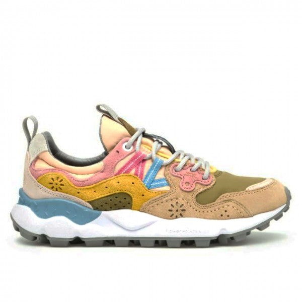 Flower Mountain Sneakers Basse Yamano da Donna – Multicolor