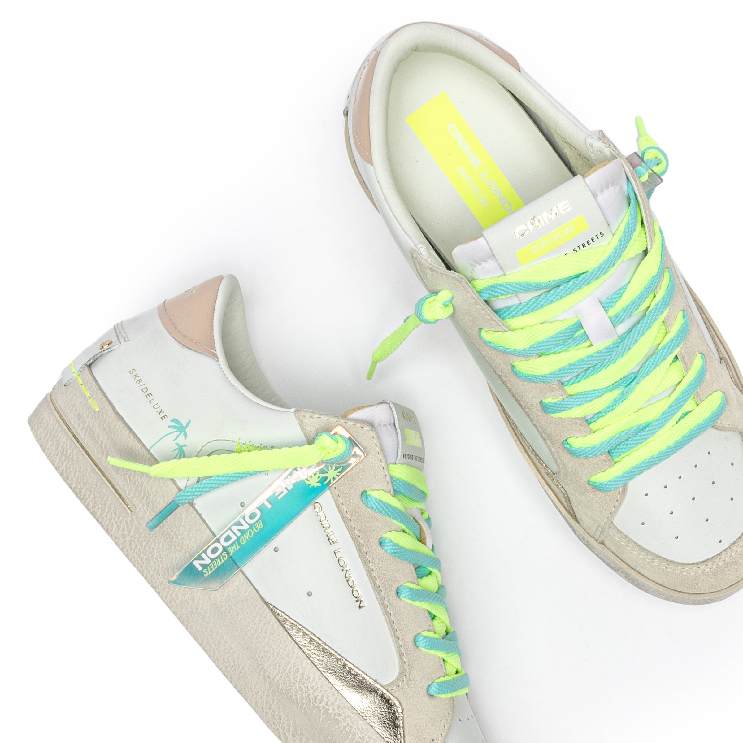 Crime London Sneakers Basse da Donna – Bianco