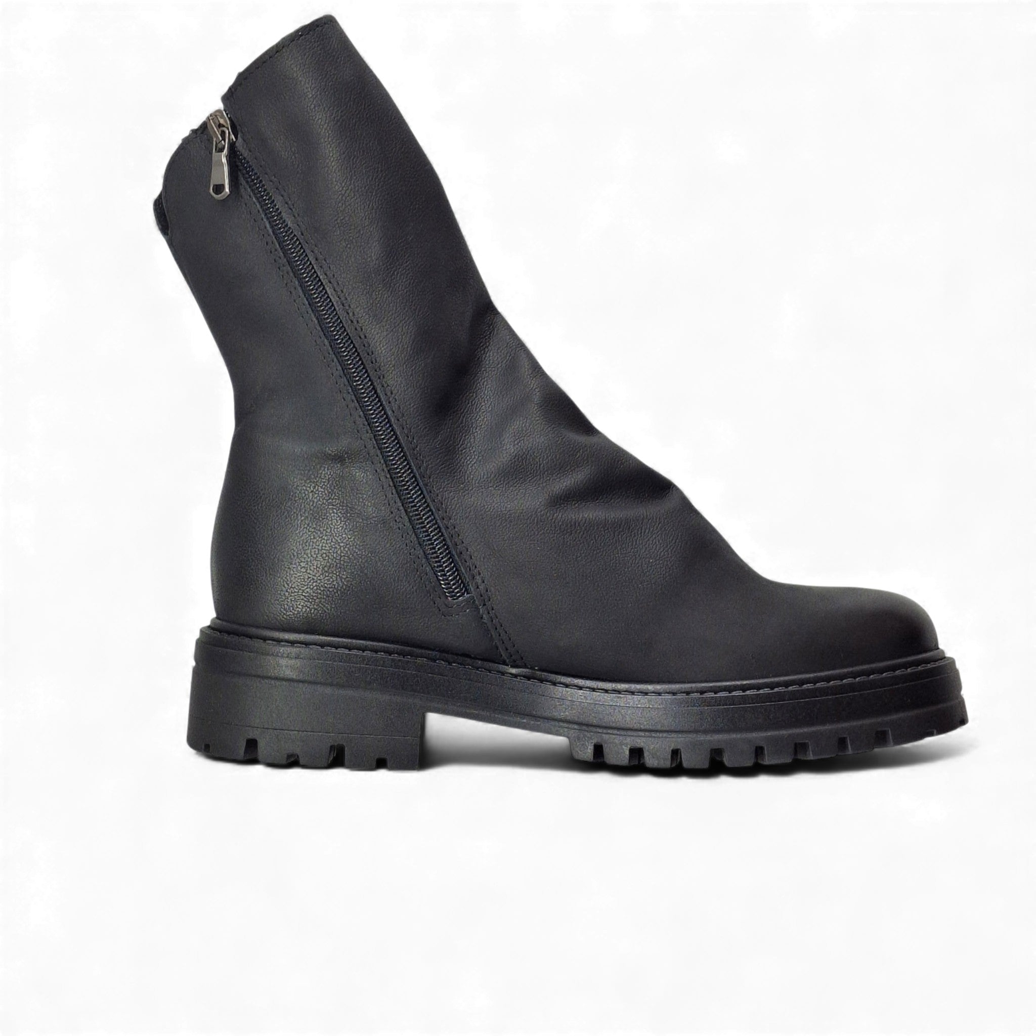 Francesco Brunelli Stivali senza Tacco Barye da Donna – Nero