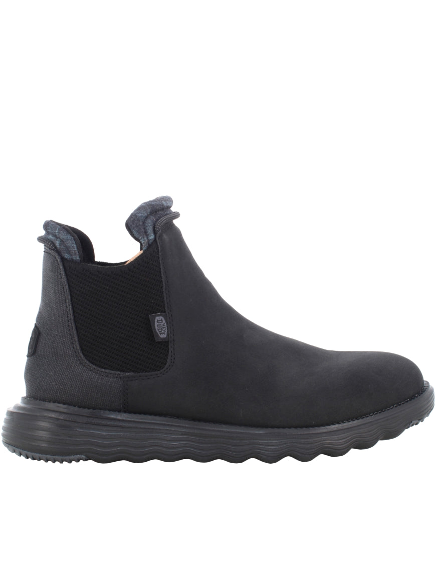 Dude Stivali senza Tacco Branson Classic da Uomo – Nero