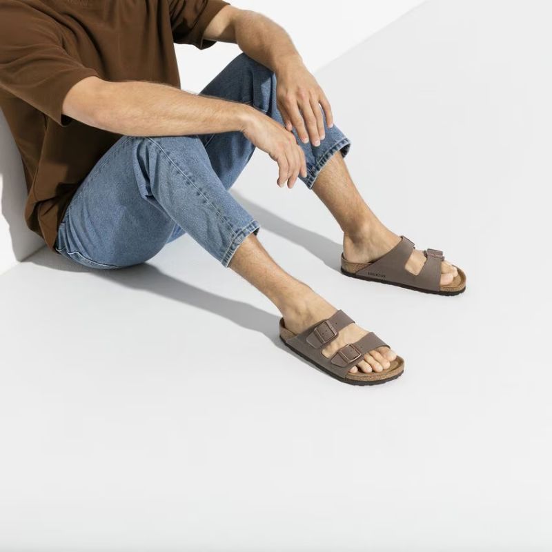 Birkenstock Ciabatte Basse Arizona da Donna – Marrone