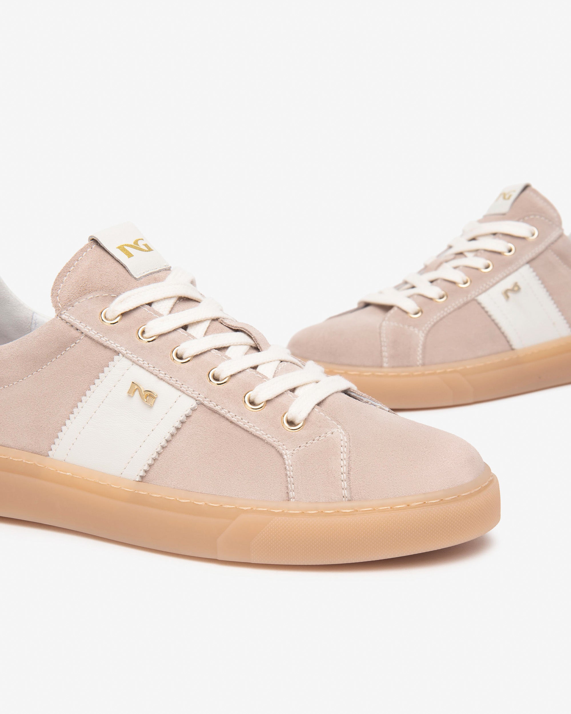 Nero Giardini Sneakers Basse da Donna – Beige
