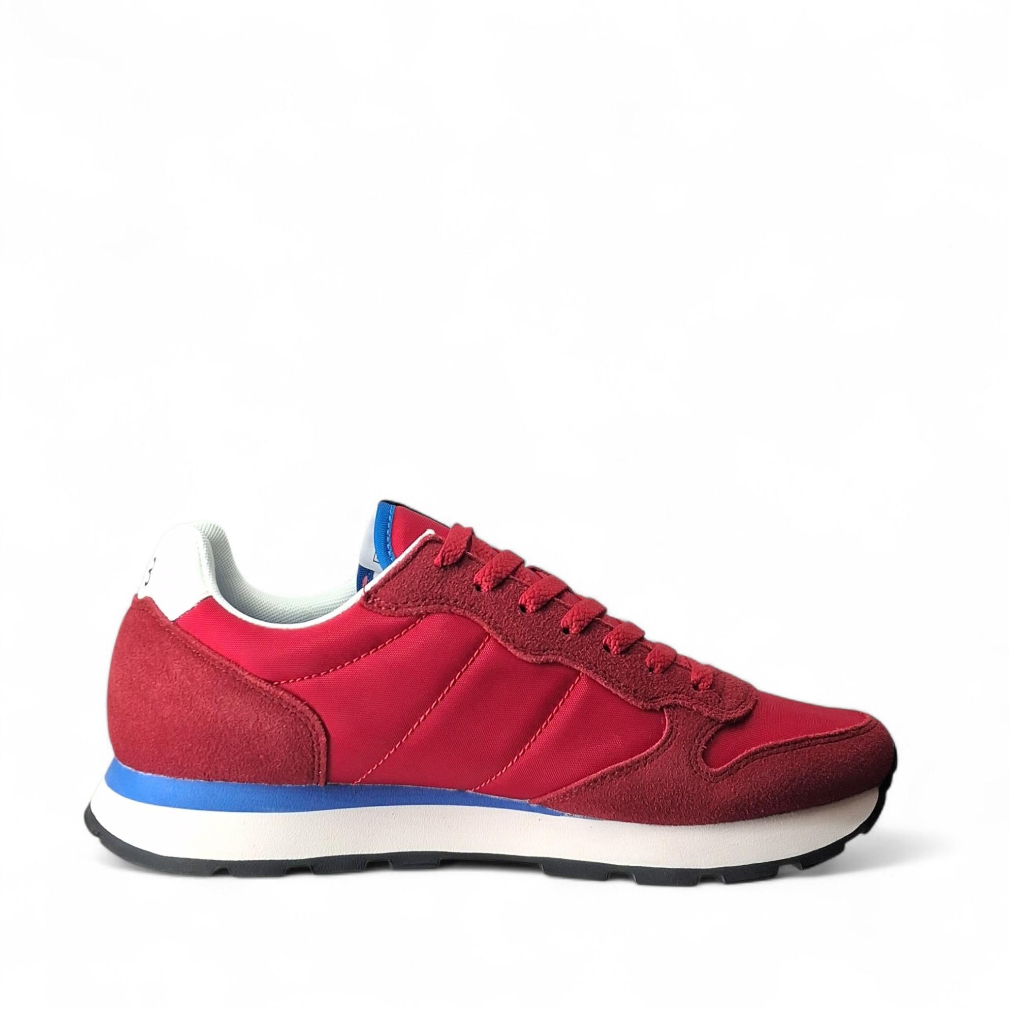 Sun68 Tom solid Sneakers basse da Uomo – BZ36101 ROSSO