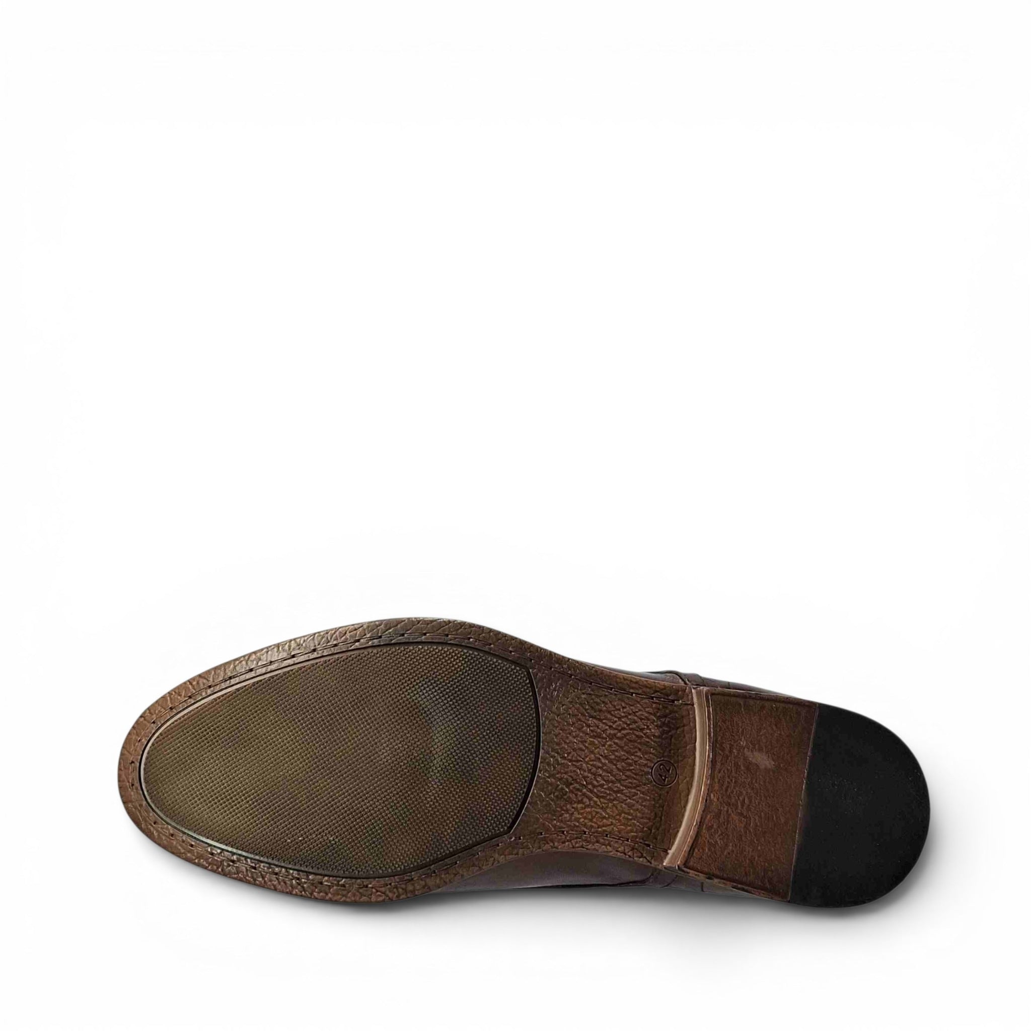 Exton Riky Scarpe Eleganti Stringate da Uomo – 7121 CASTAGNO