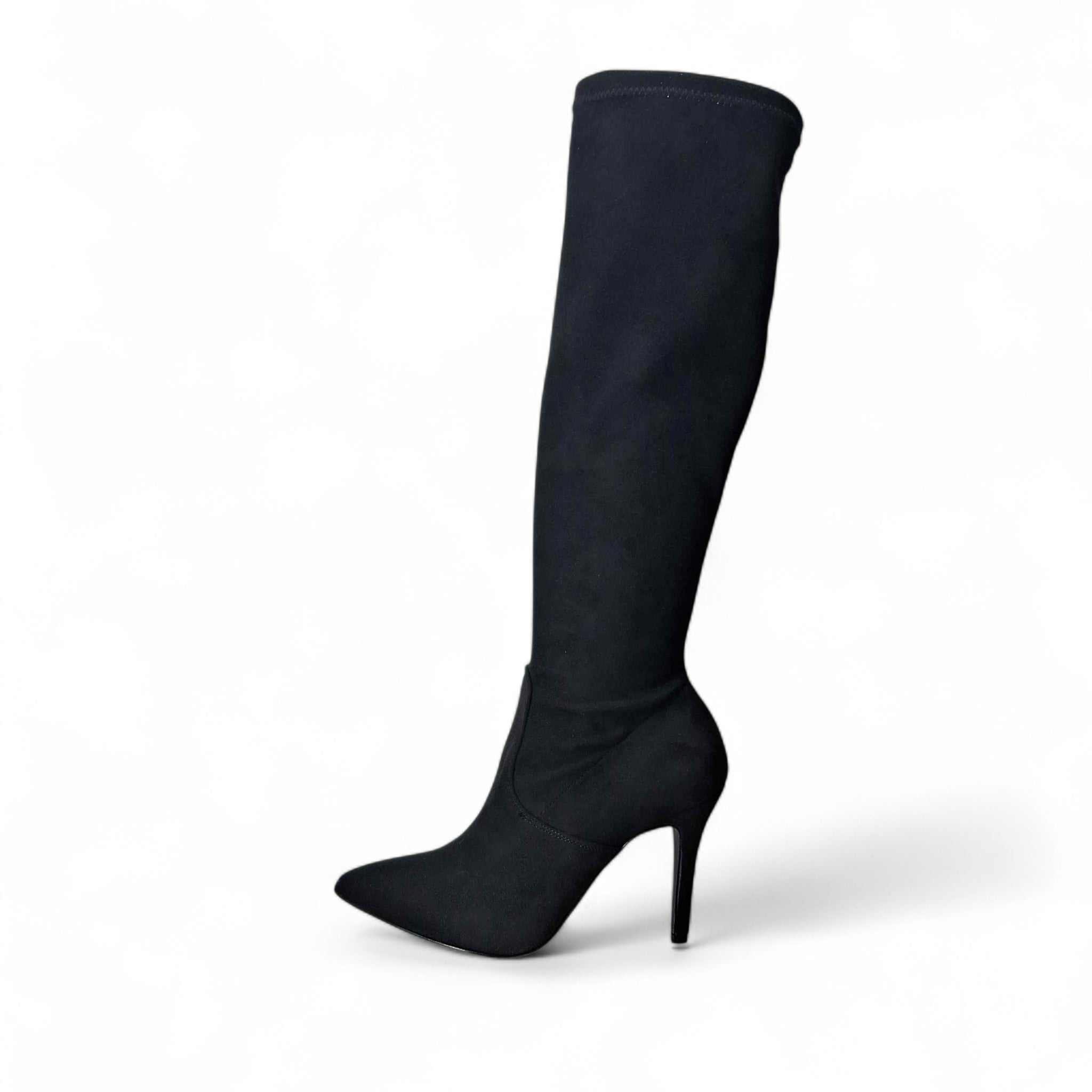 Kammi Stivali con Tacco da Donna – Nero - 038156 N