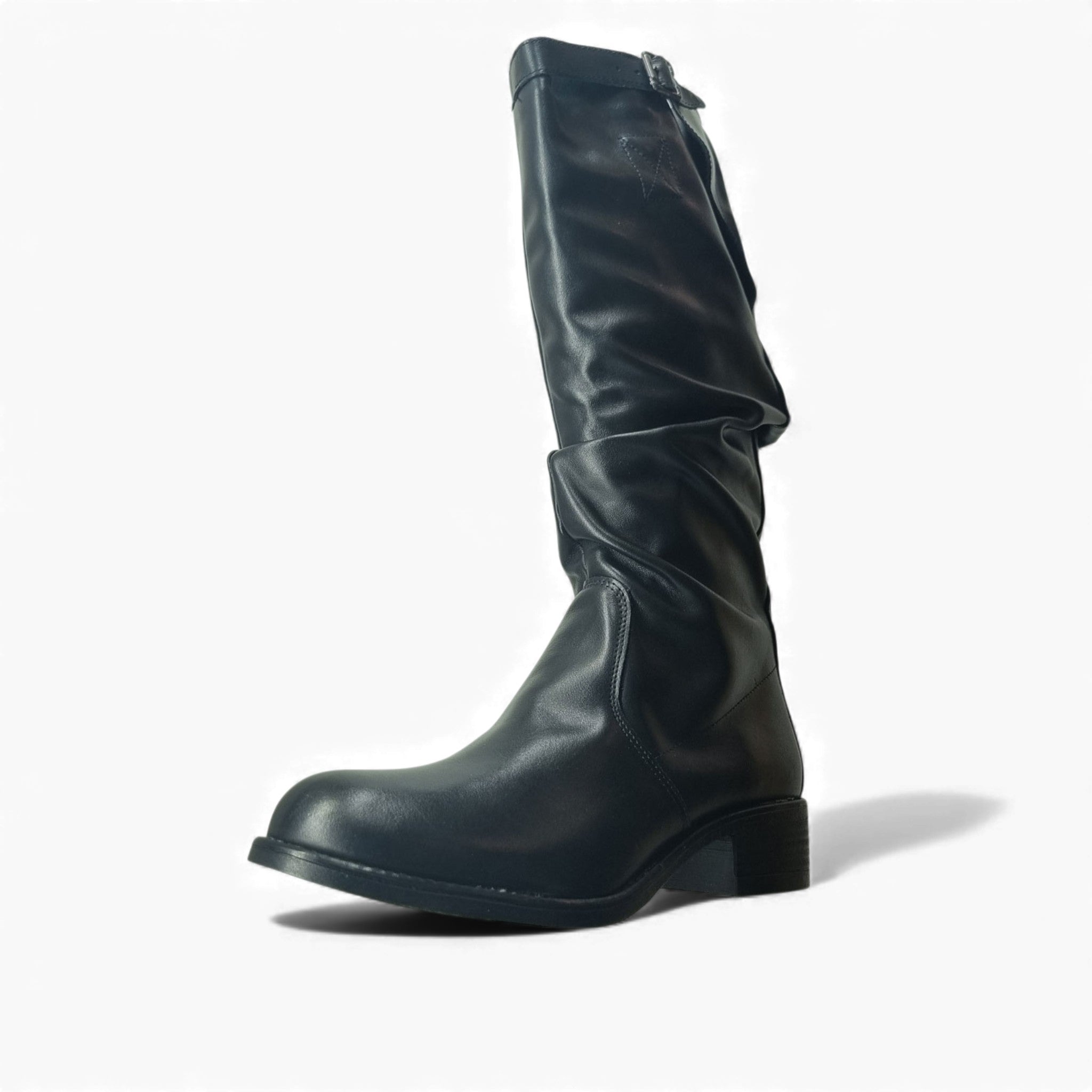 Kammi Stivali senza Tacco da Donna – Nero